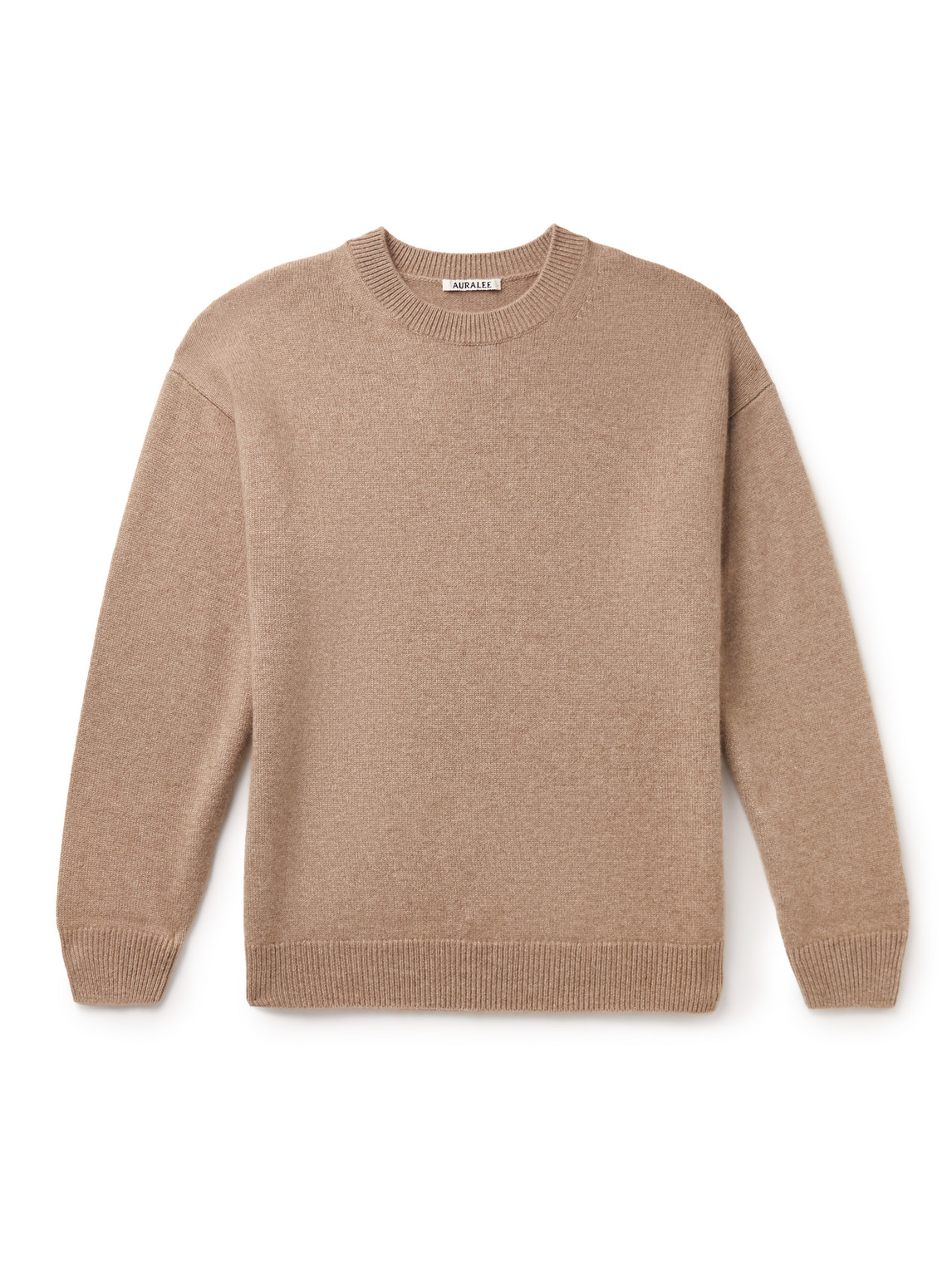 Auralee Baby Cashmere Sweater In Brown