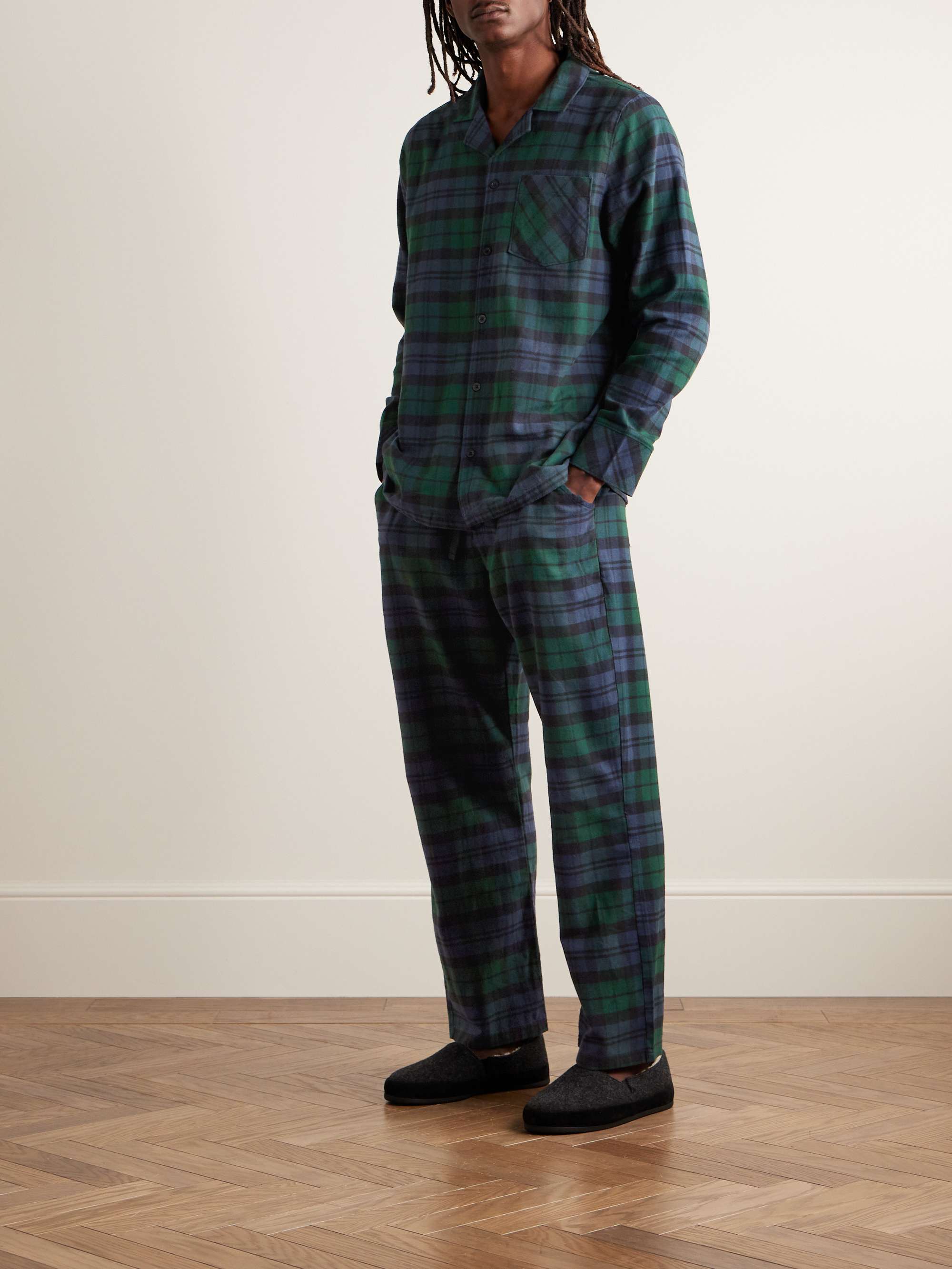 PENDLETON Checked Cotton-Flannel Pyjama Set for Men