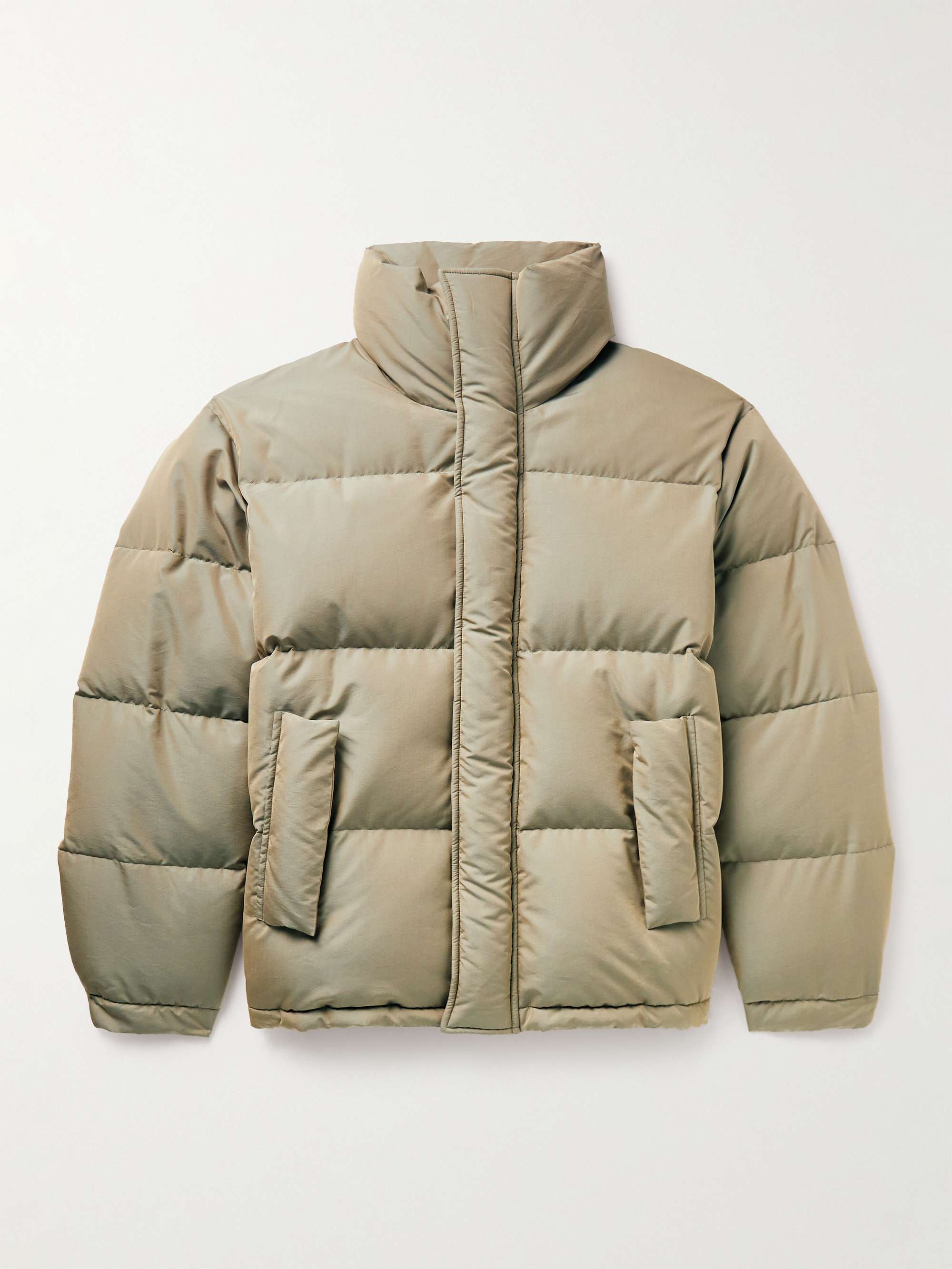 AURALEE Finx Quilted Cotton-Blend Down Jacket for Men | MR PORTER