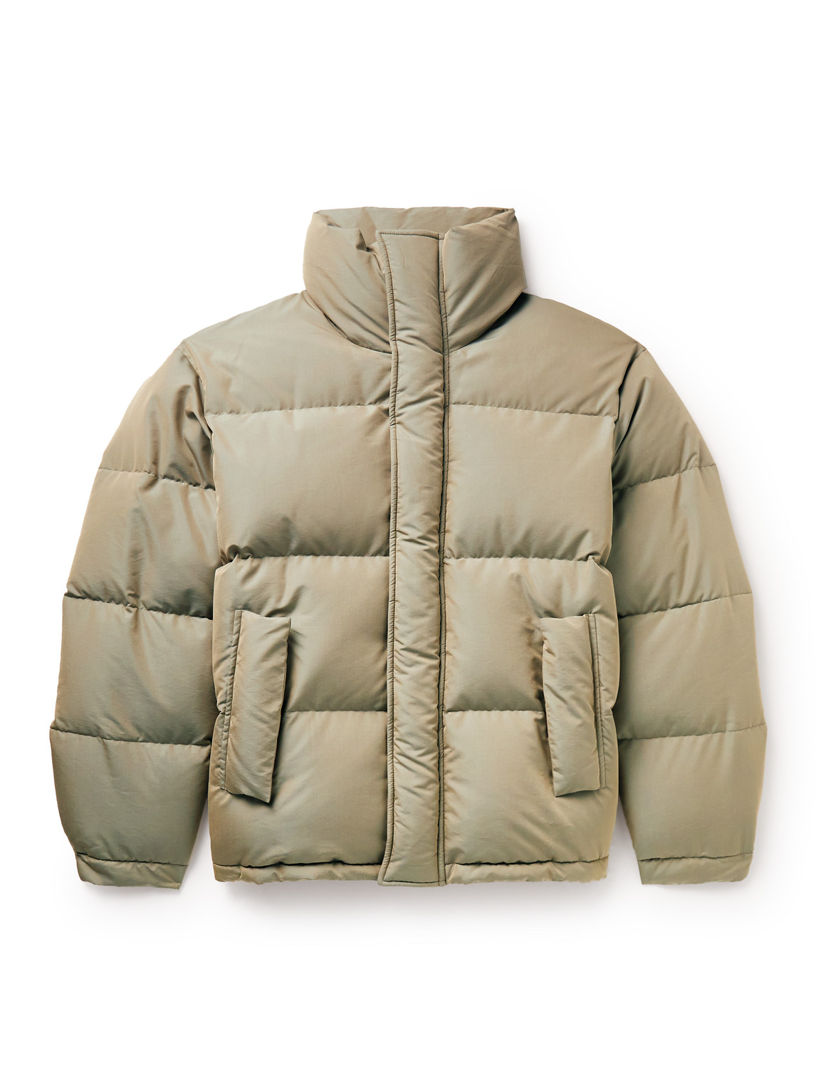 Finx Quilted Cotton-Blend Down Jacket