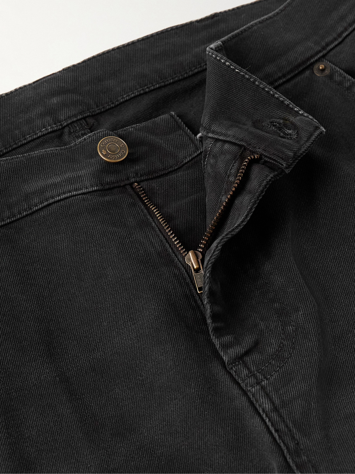 Shop Corridor Carpenter Straight-leg Jeans In Black