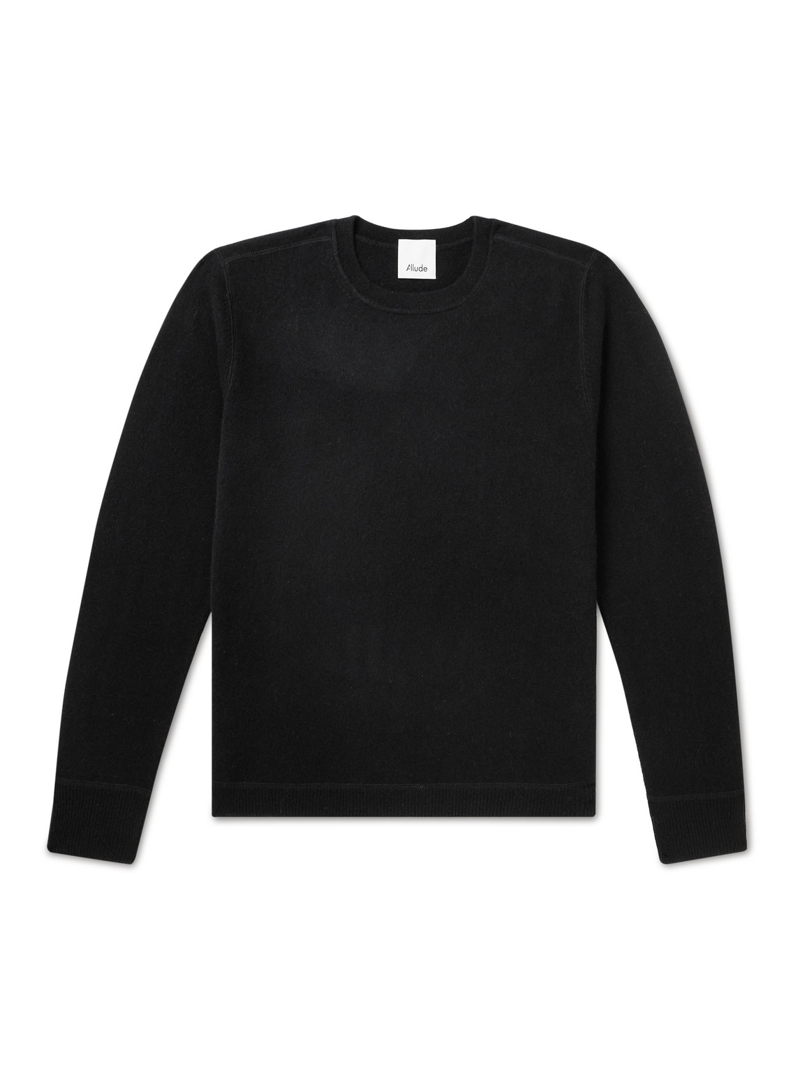 Allude Cashmere Sweater In Black