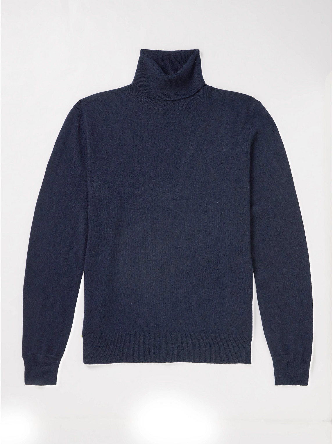 Allude Cashmere Rollneck Sweater In Blue