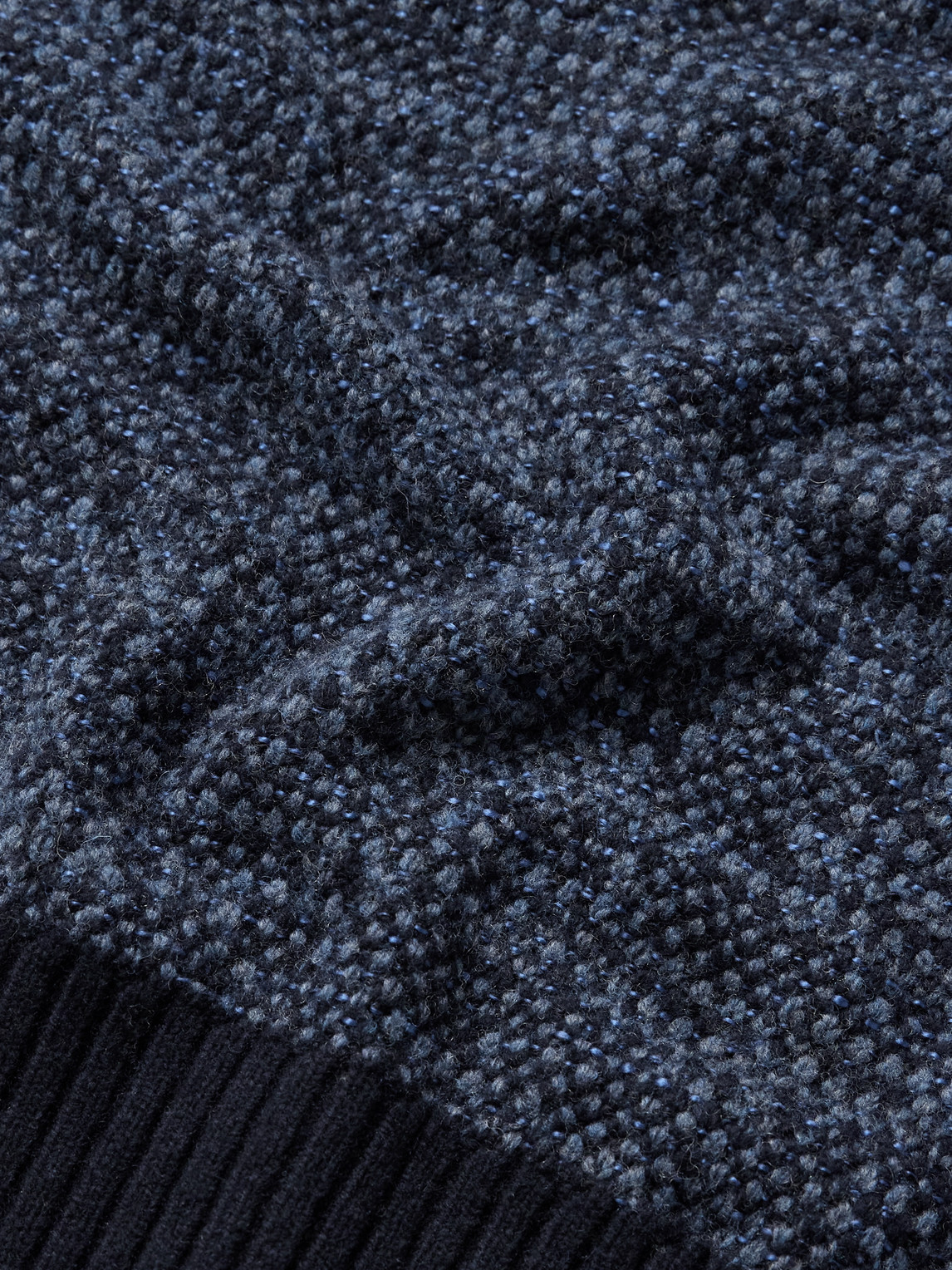 Shop Blue Blue Japan Wool-blend Sweater In Blue