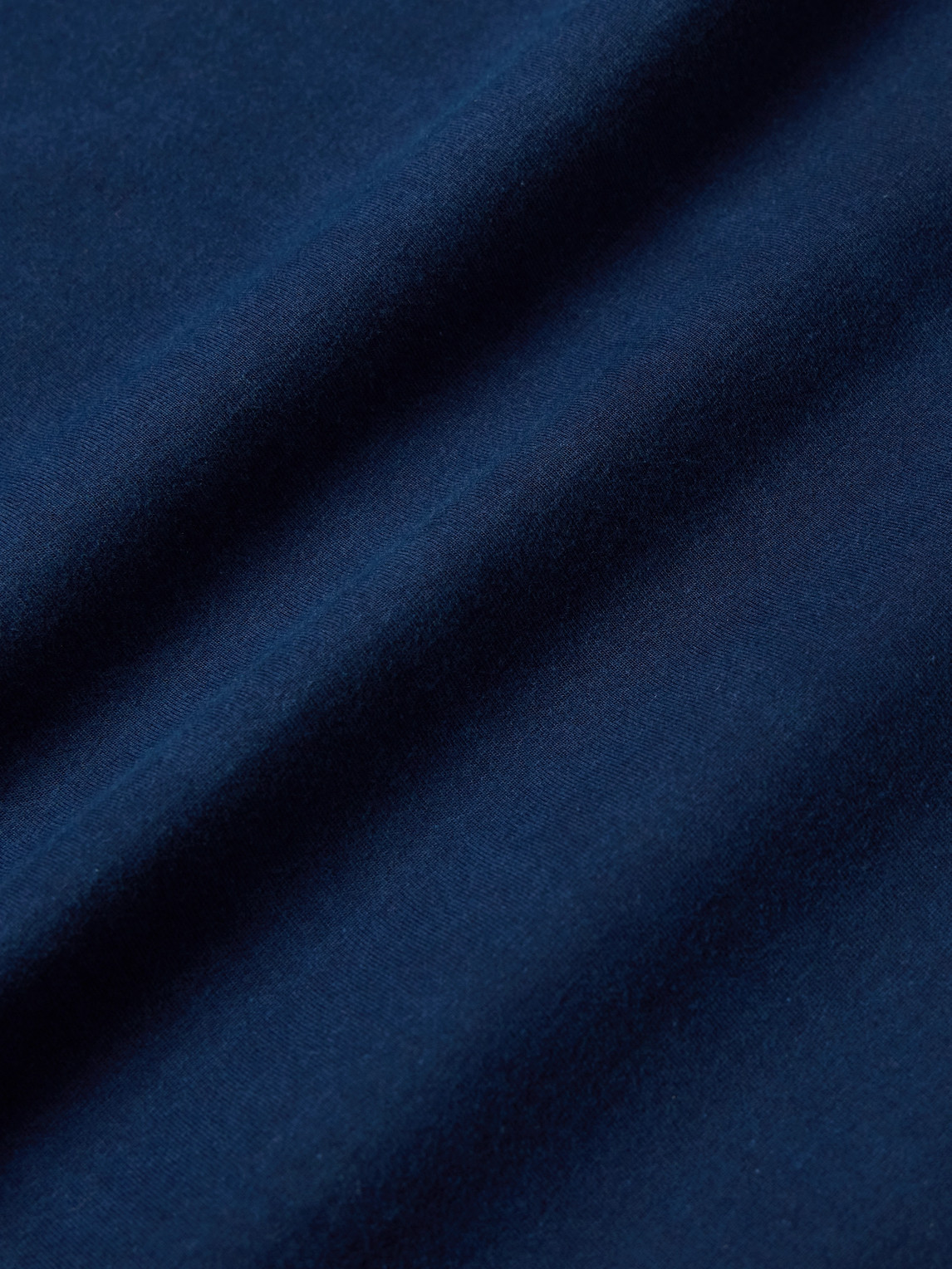 Shop Blue Blue Japan Indigo-dyed Cotton-jersey T-shirt In Blue