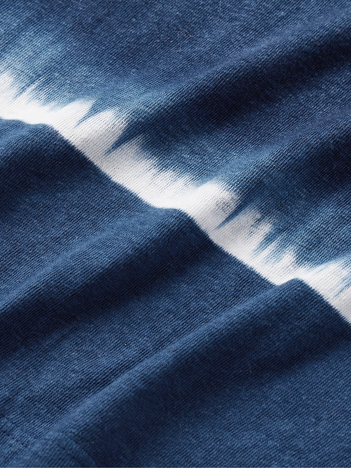 Shop Blue Blue Japan Tie-dyed Cotton-jersey T-shirt In Blue