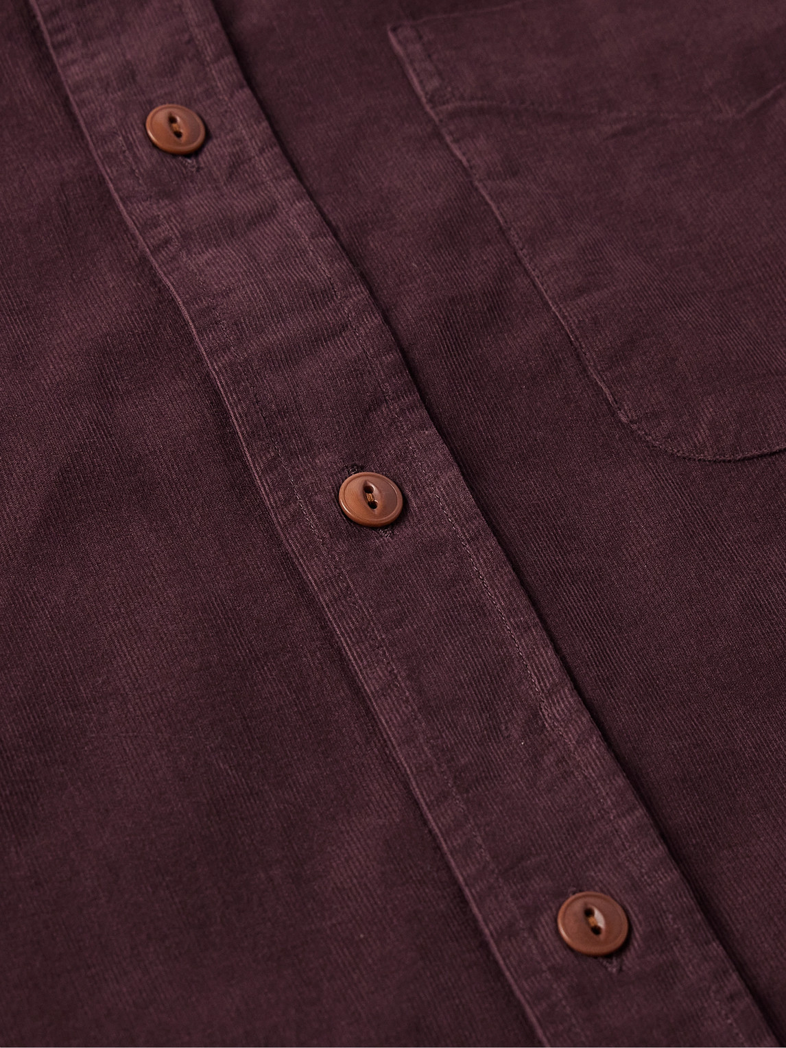 Shop Incotex Glanshirt Cotton-corduroy Shirt In Burgundy