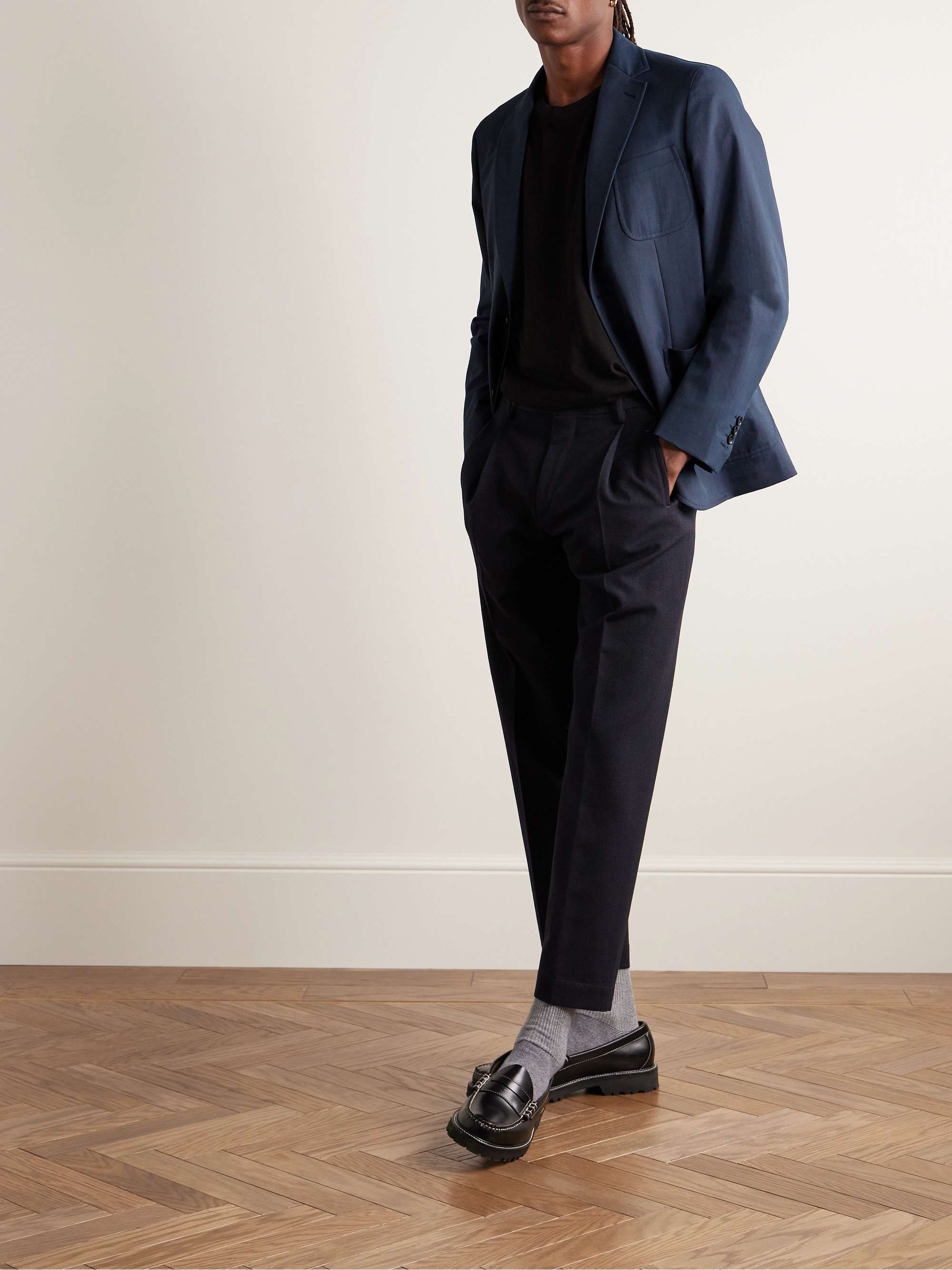 INCOTEX Slim-Fit Unstructured Tekno Twill Blazer for Men | MR PORTER