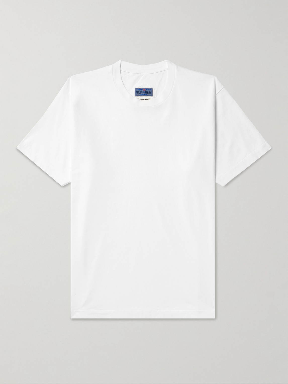 Blue Blue Japan Cotton-jersey T-shirt In White