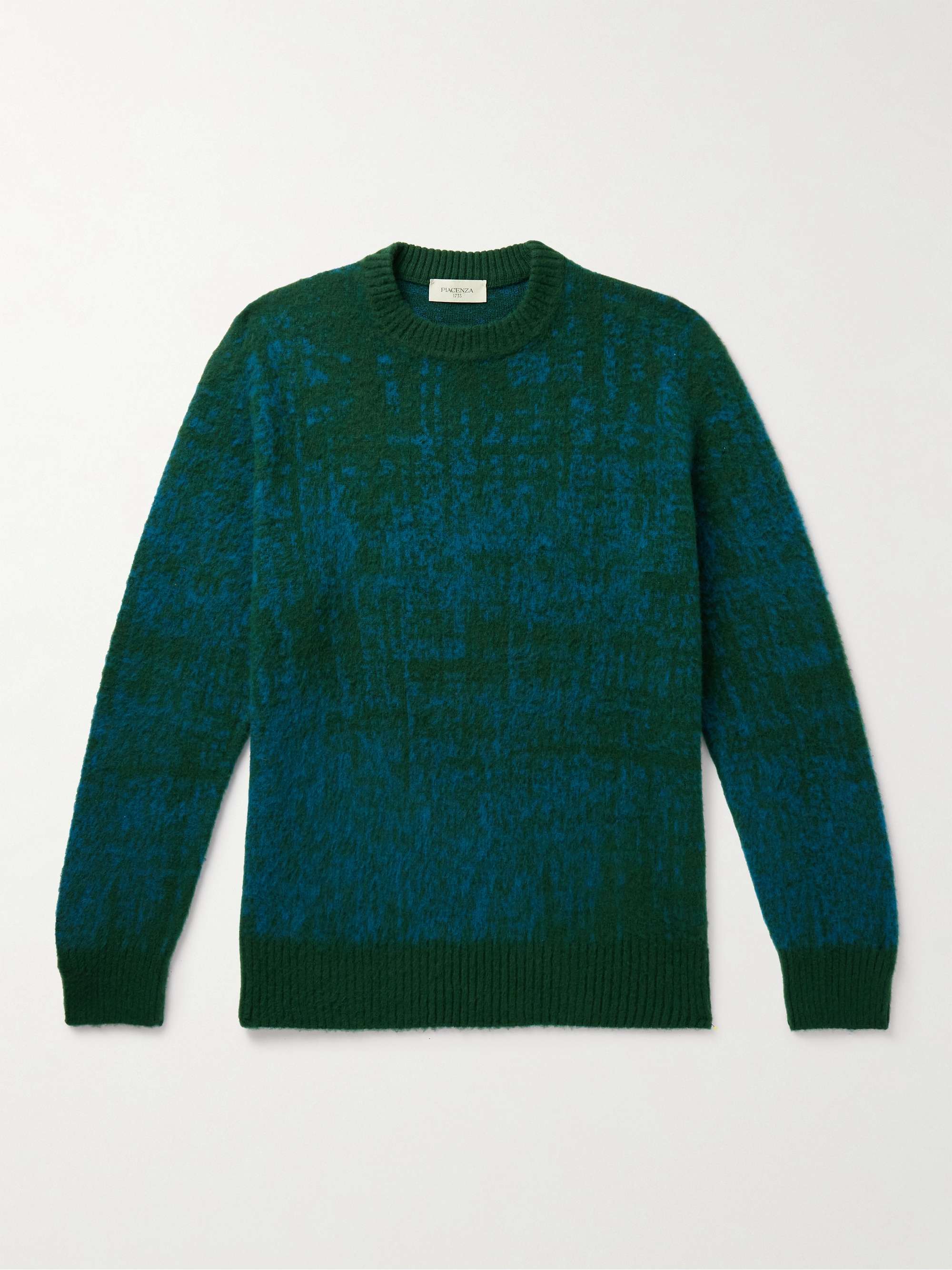 Brushed on sale wool sweater