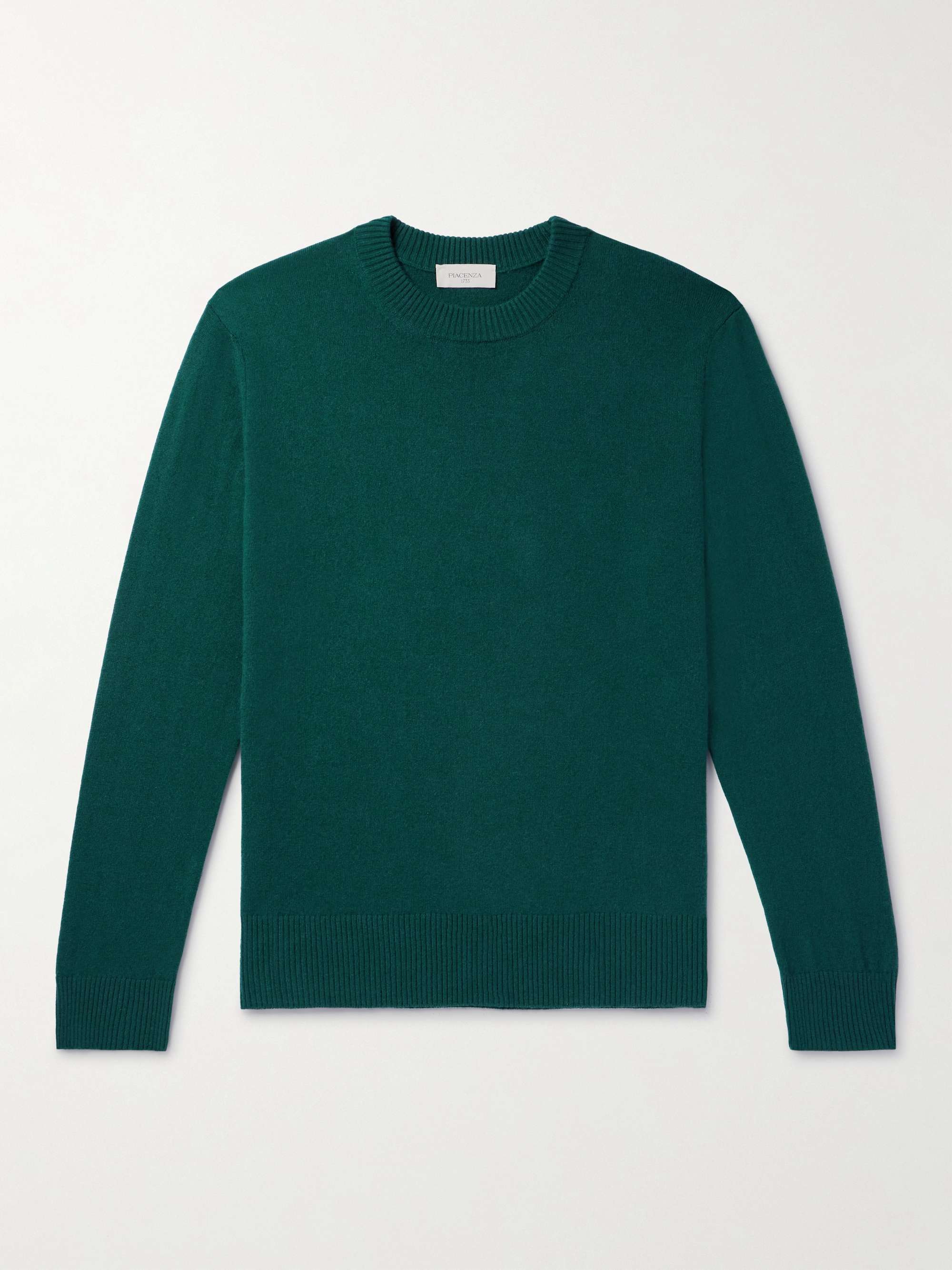 Dark green cashmere sweater clearance