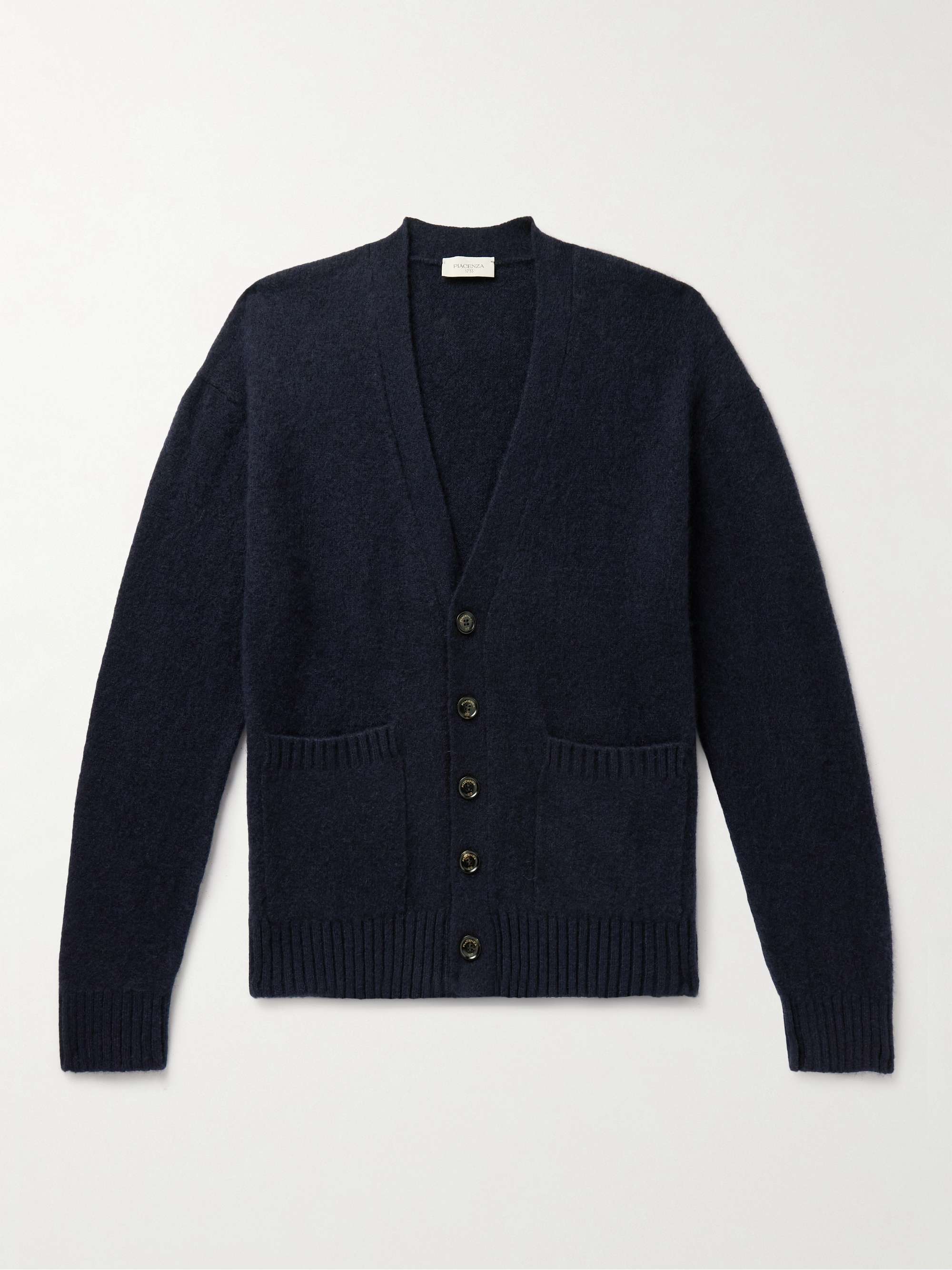 LORO PIANA Daito Shawl-Collar Double-Faced Cashmere Coat for