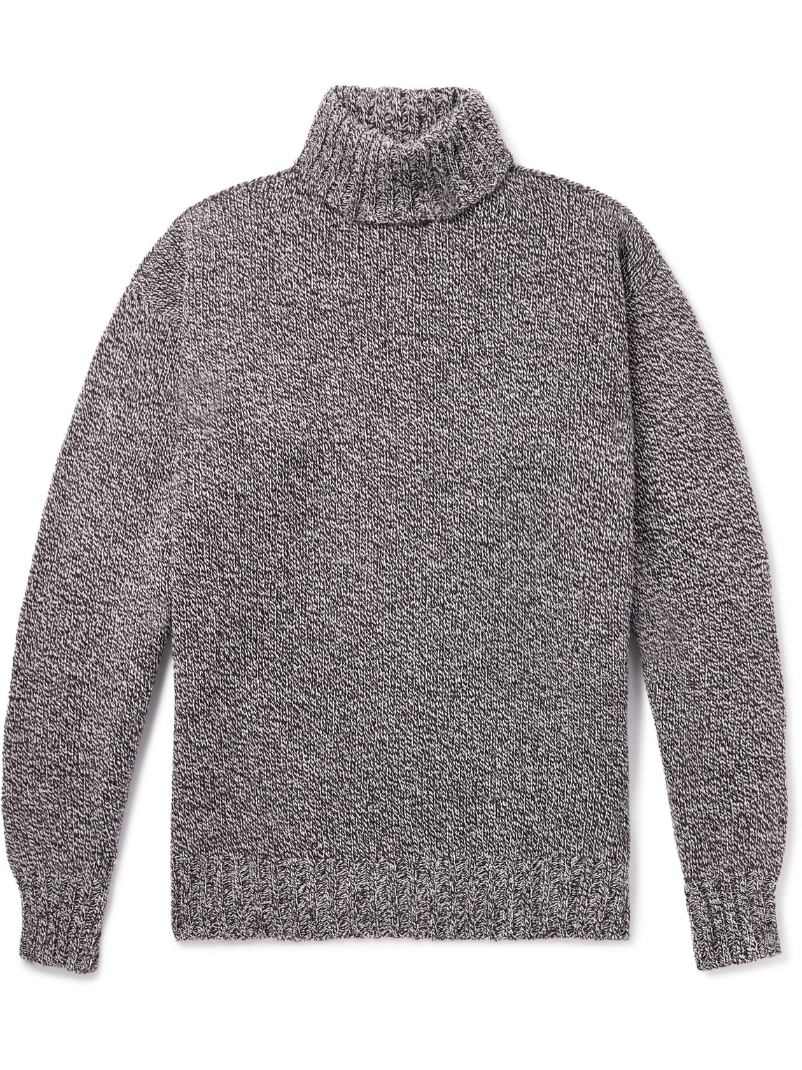 Kaptain Sunshine Wool Rollneck Sweater In Gray