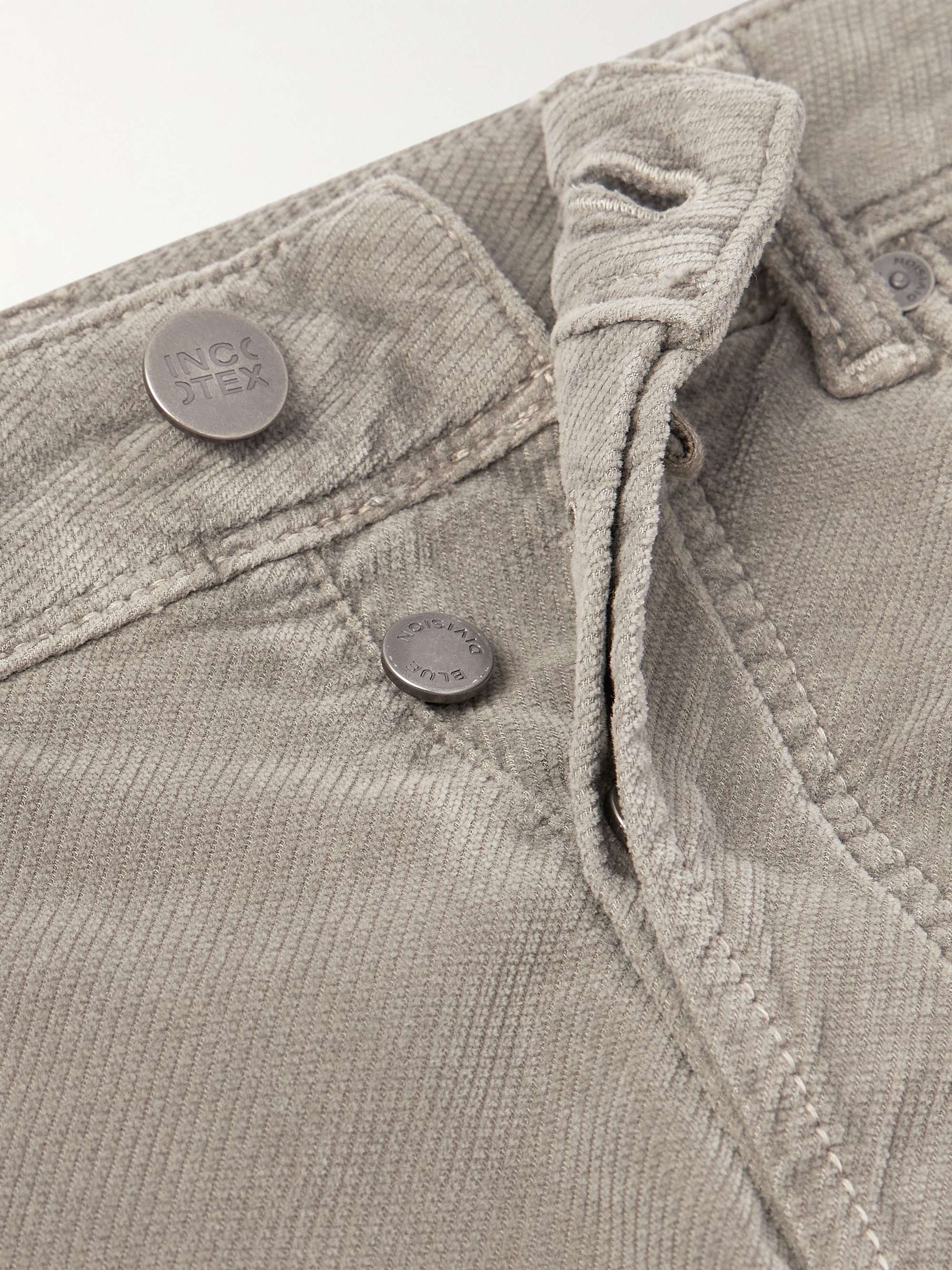 INCOTEX Slim-Fit Cotton-Blend Corduroy Trousers for Men | MR PORTER