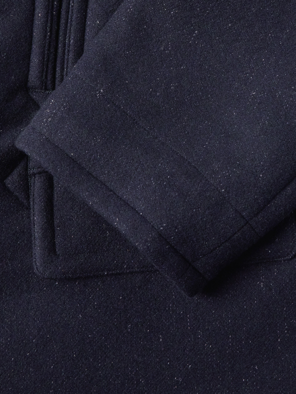 Shop Kaptain Sunshine Super 160s Wool-blend Peacoat In Blue