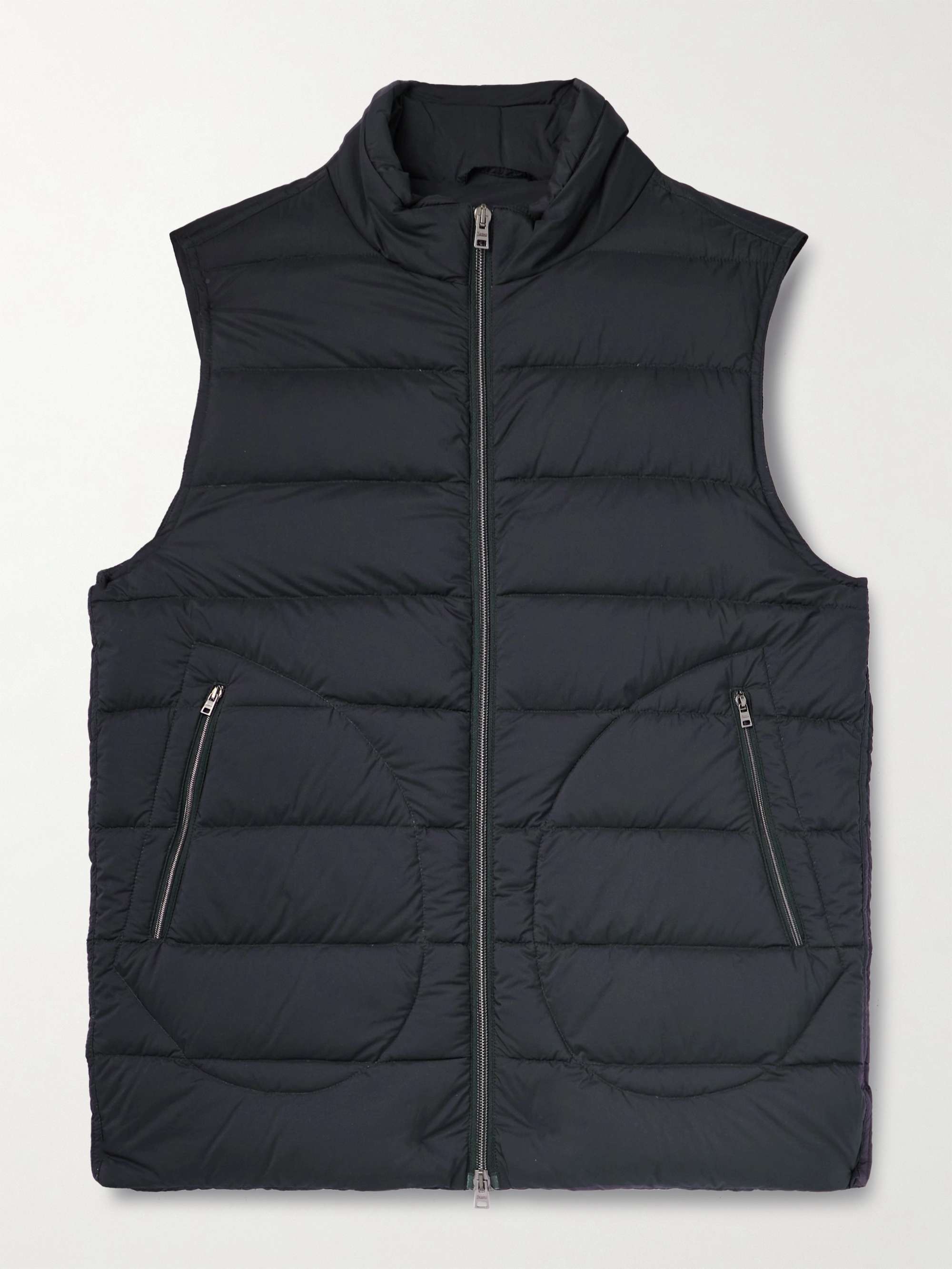 Louis Vuitton - Quilted Down Vest Dark Blue 54