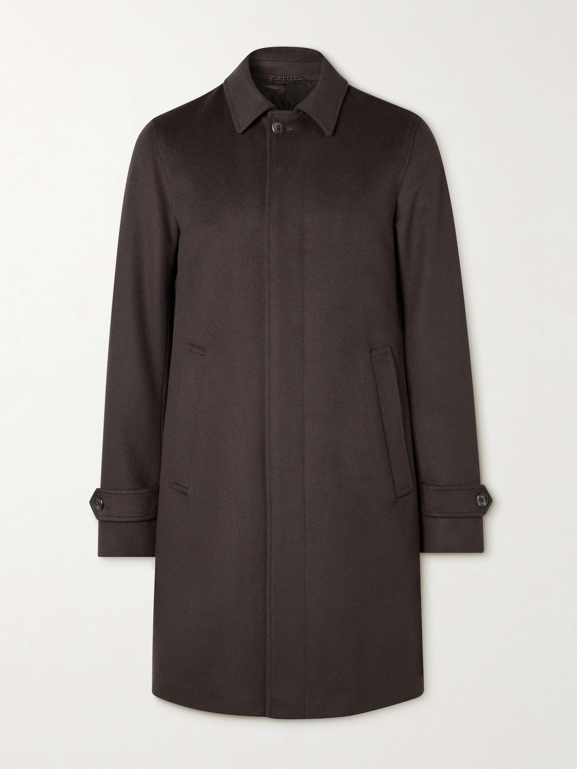 HERNO Brushed Wool and Cashmere-Blend Car Coat for Men | MR PORTER