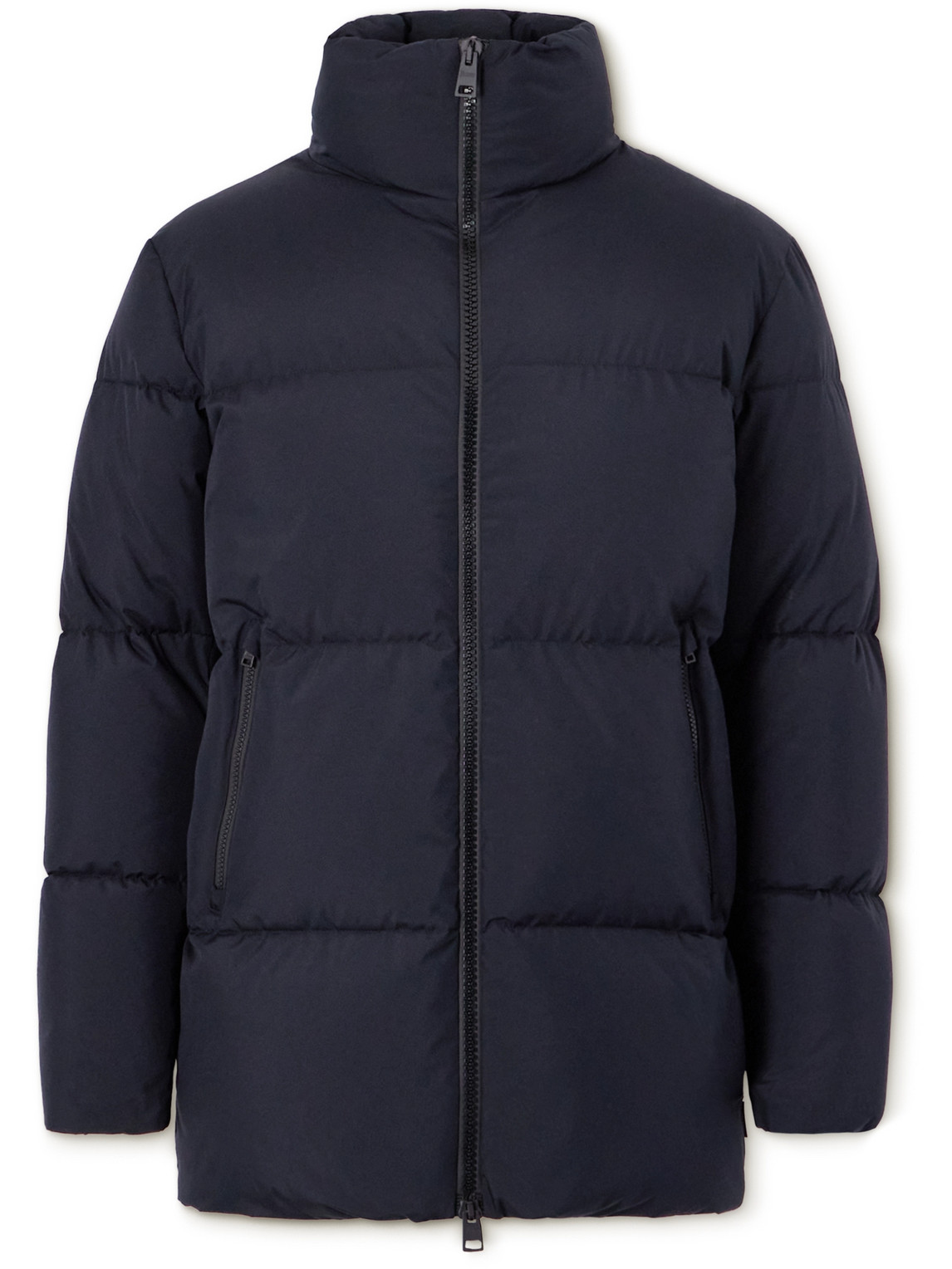 Herno Laminar Laminar Gore-tex® Windstopper® Quilted Down Jacket In Blue