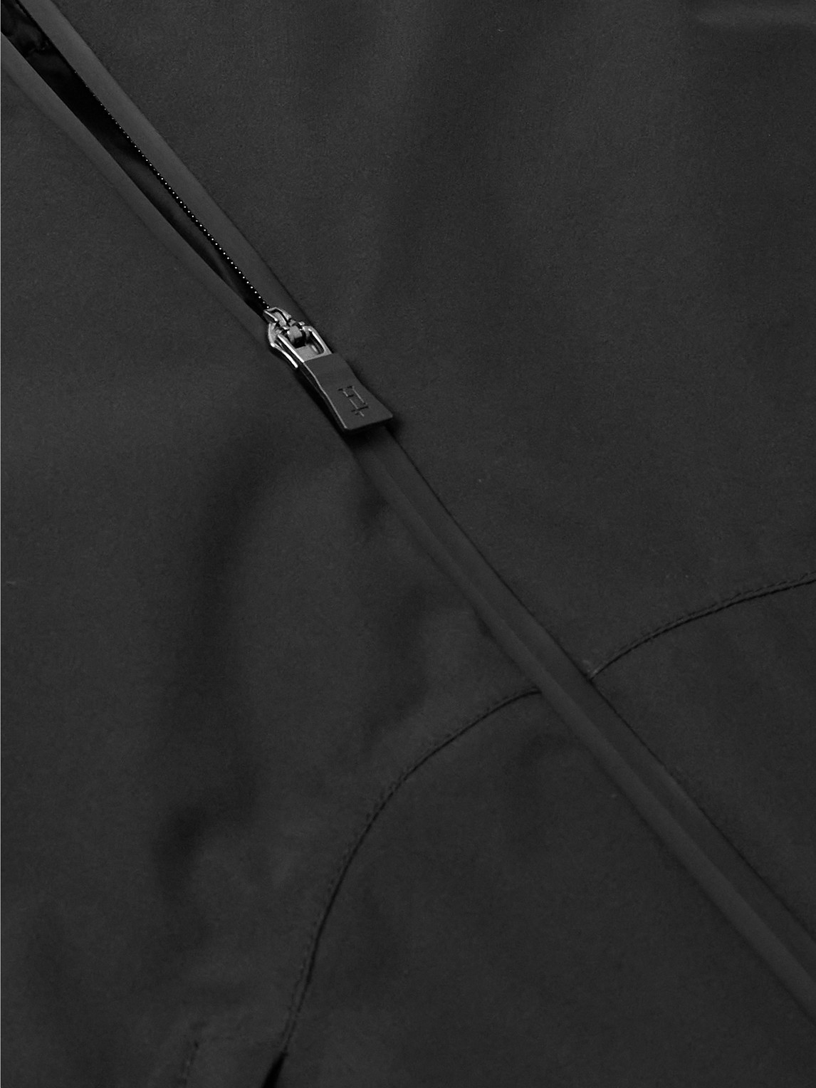 Shop Herno Laminar Laminar Gore-tex® Hooded Down Jacket In Black
