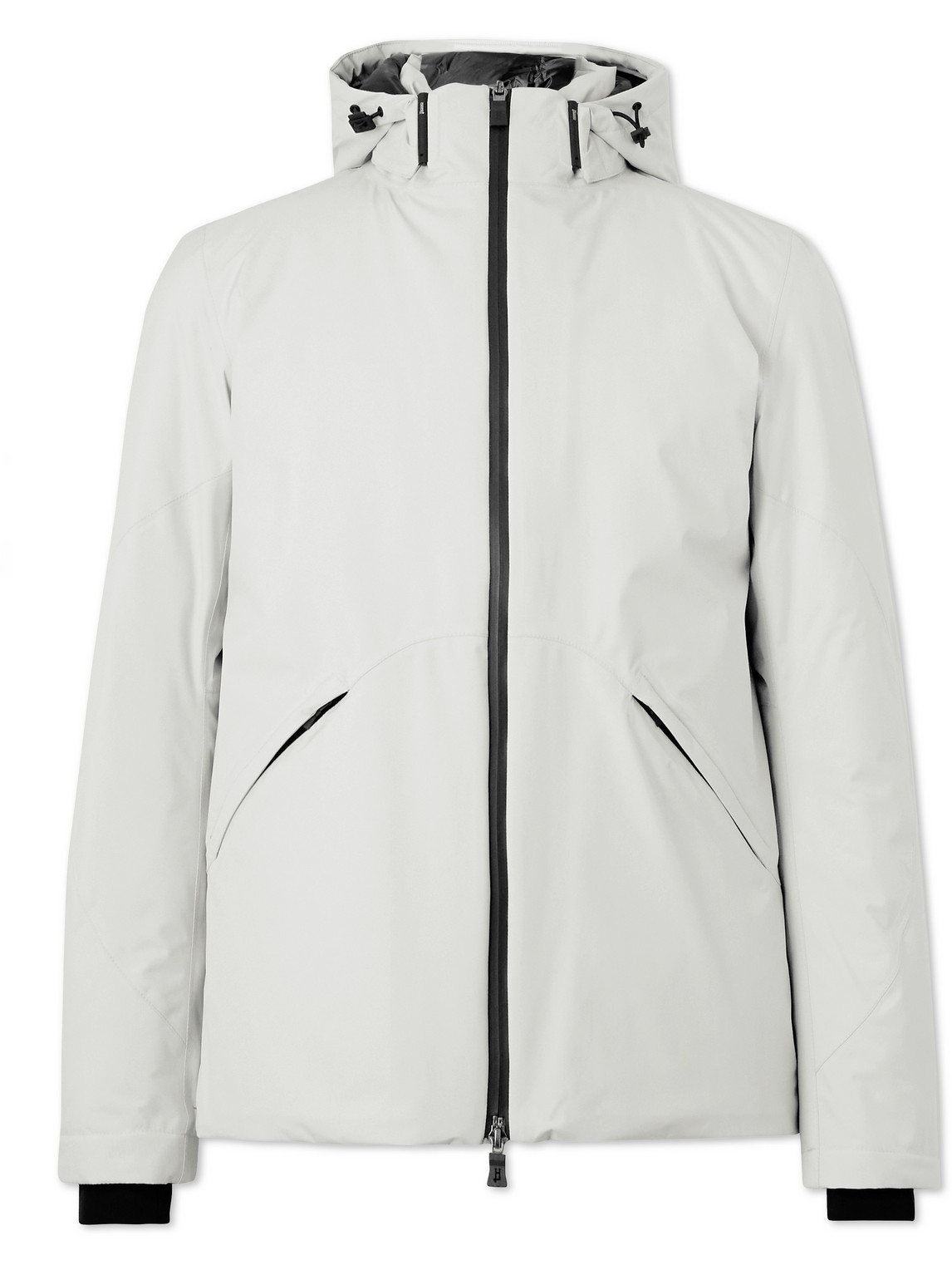 Herno Laminar Laminar Gore-tex® Hooded Down Jacket In White