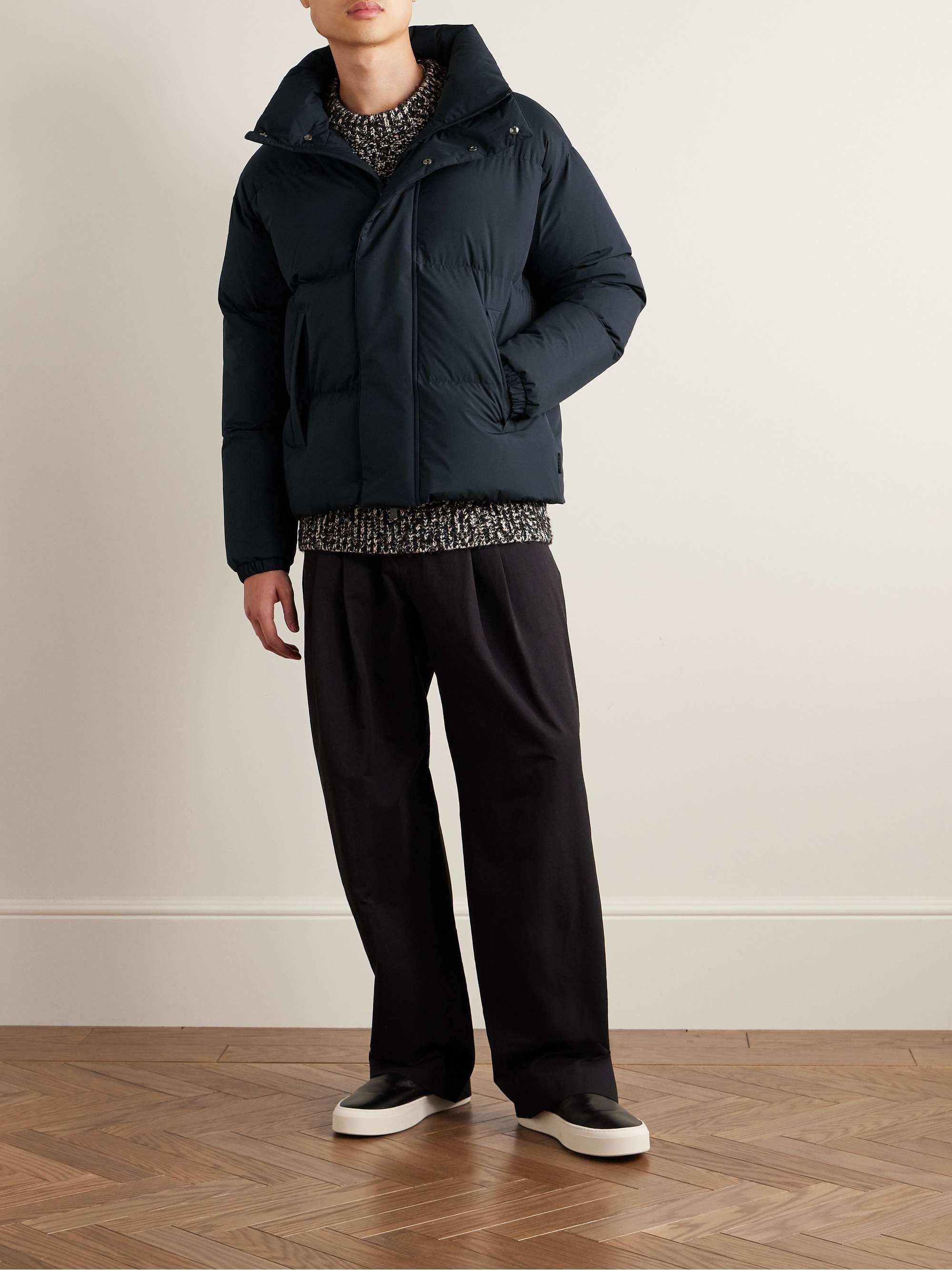 HERNO LAMINAR Laminar Quilted GORE TEX INFINIUM WINDSTOPPER Down