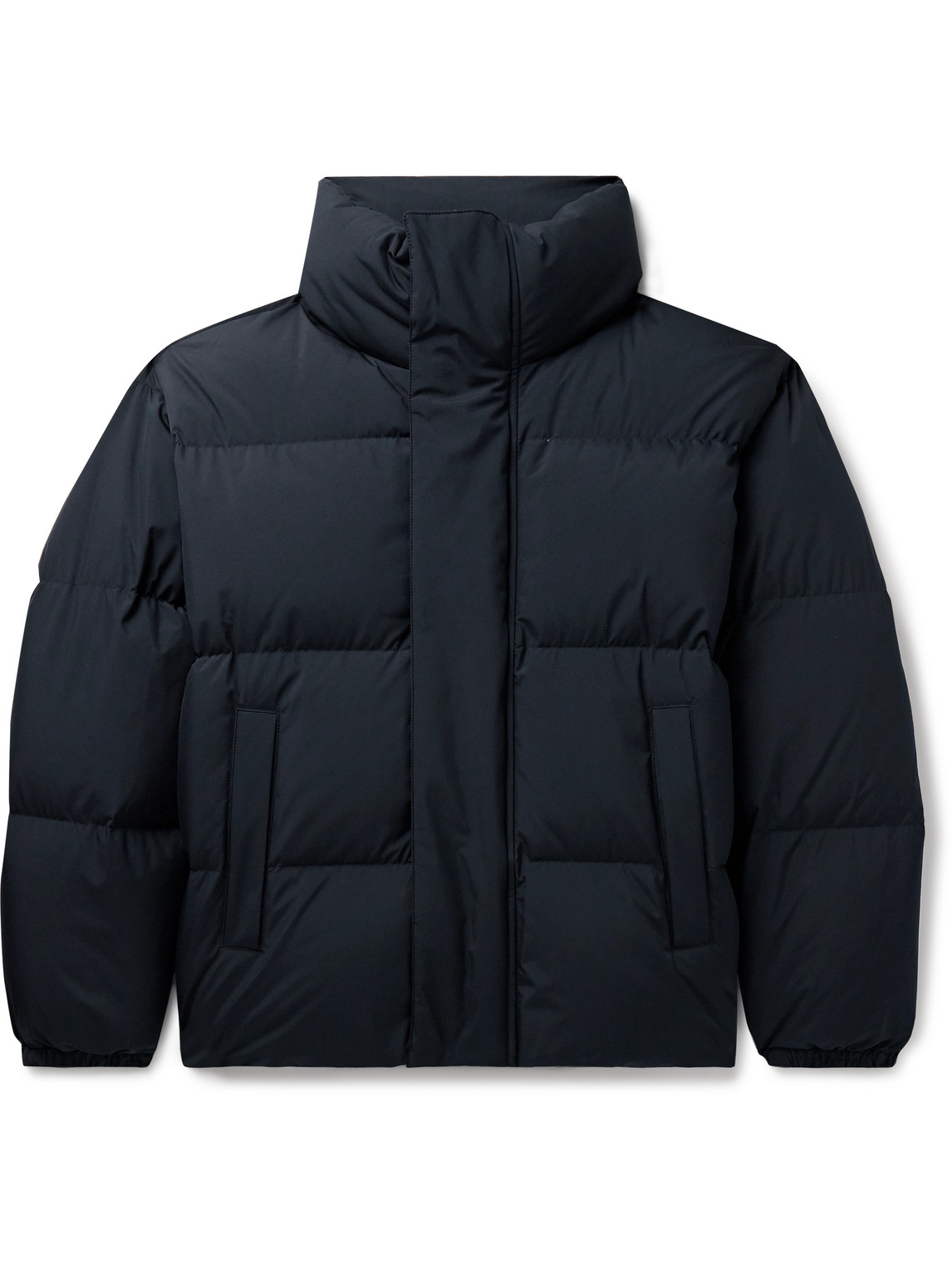 Herno Laminar Laminar Quilted Gore‑tex Infinium™ Windstopper® Down Jacket In Blue