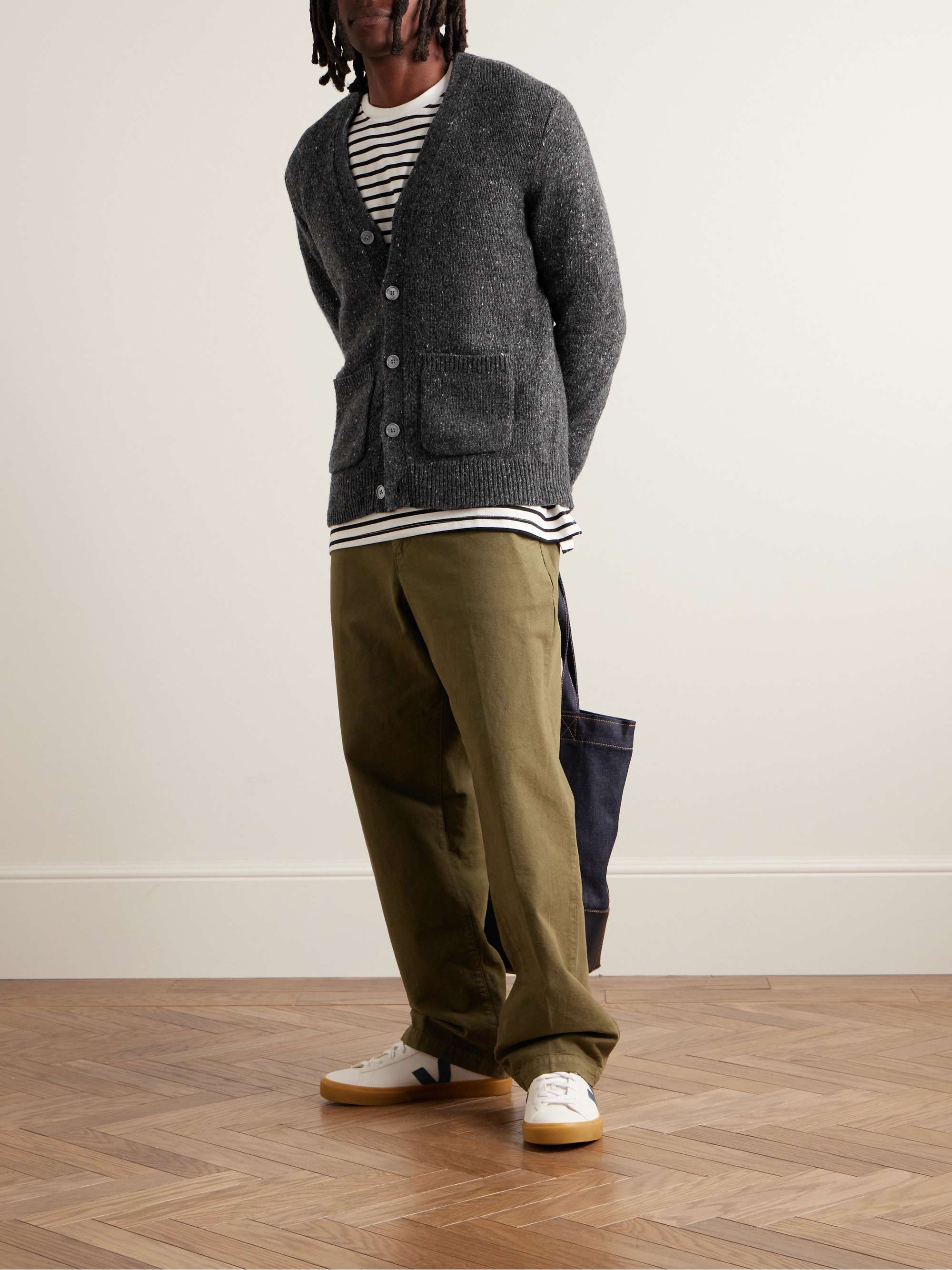 ALEX MILL Donegal Merino Wool-Blend Cardigan for Men | MR PORTER