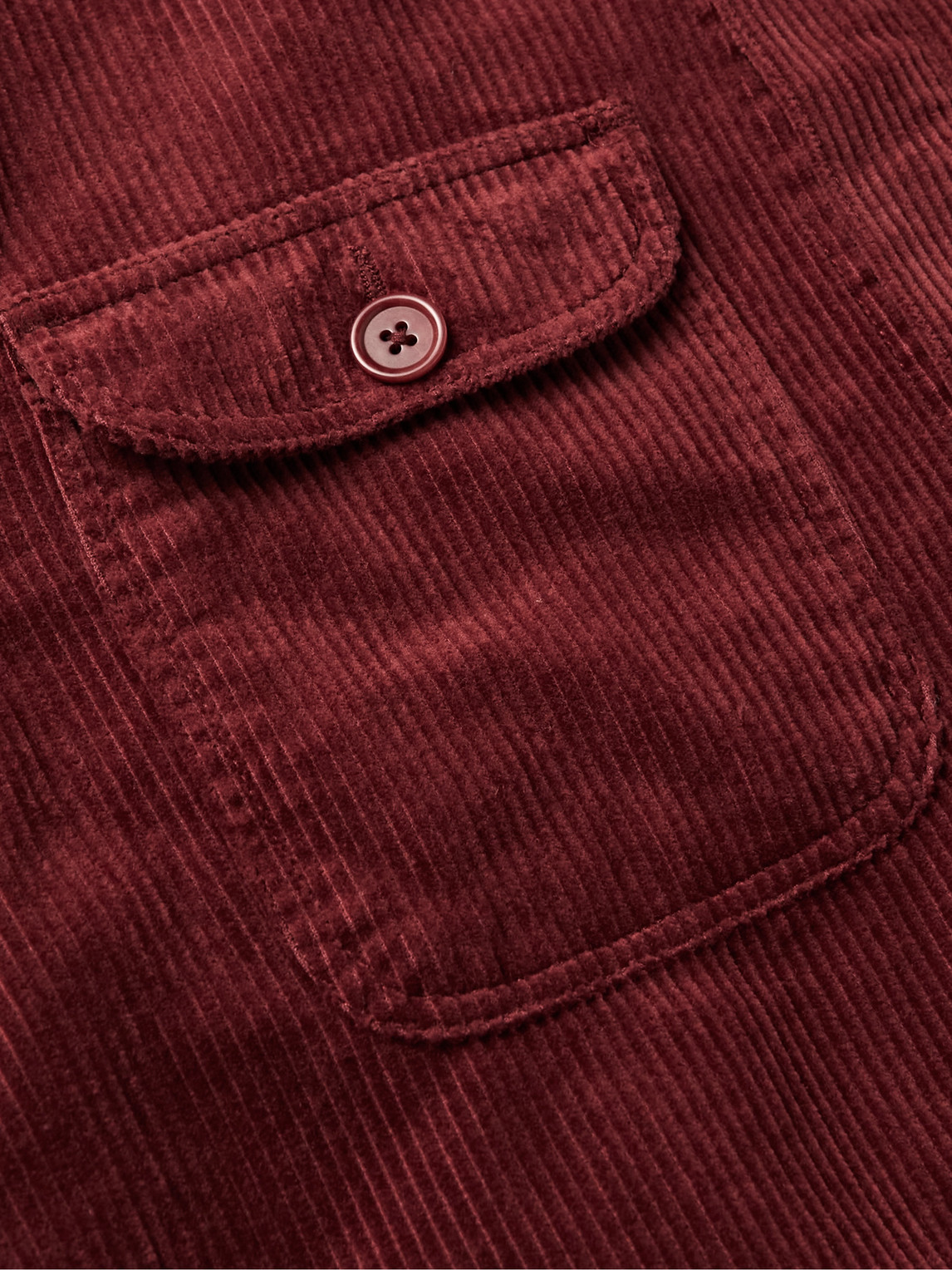 Shop Alex Mill Cotton-corduroy Chore Jacket In Red