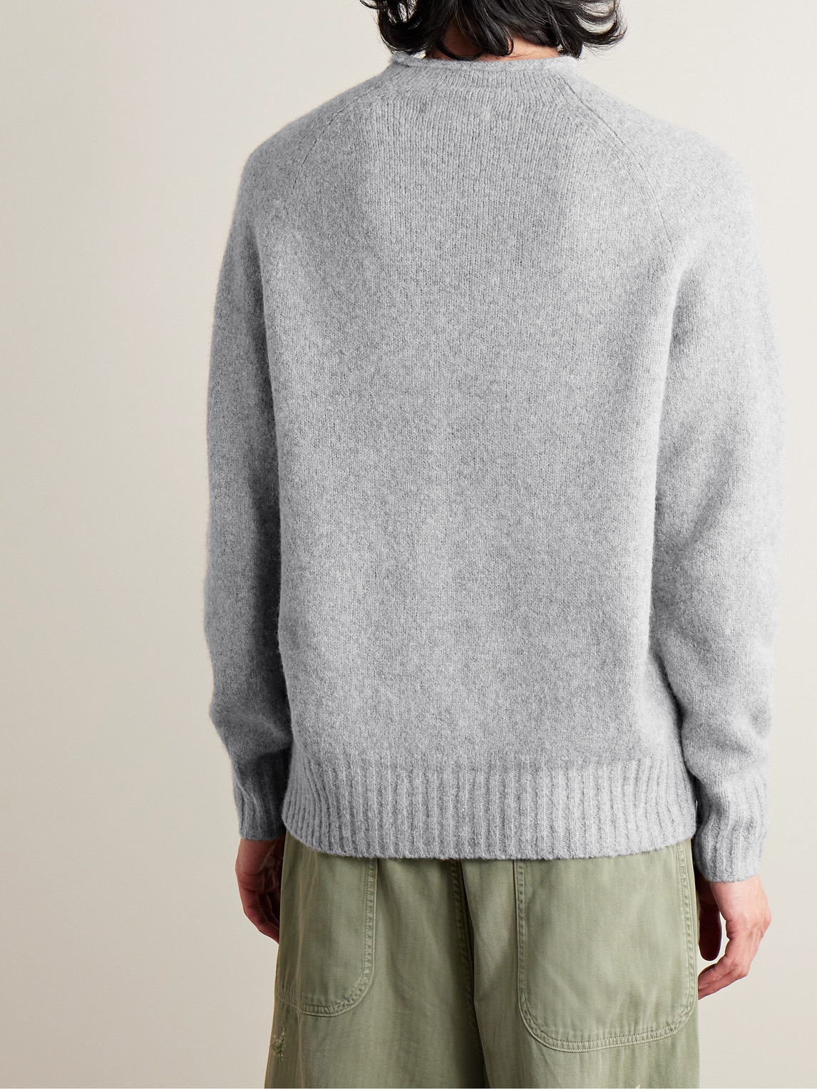 Shop Alex Mill Alex Knitted Sweater In Gray