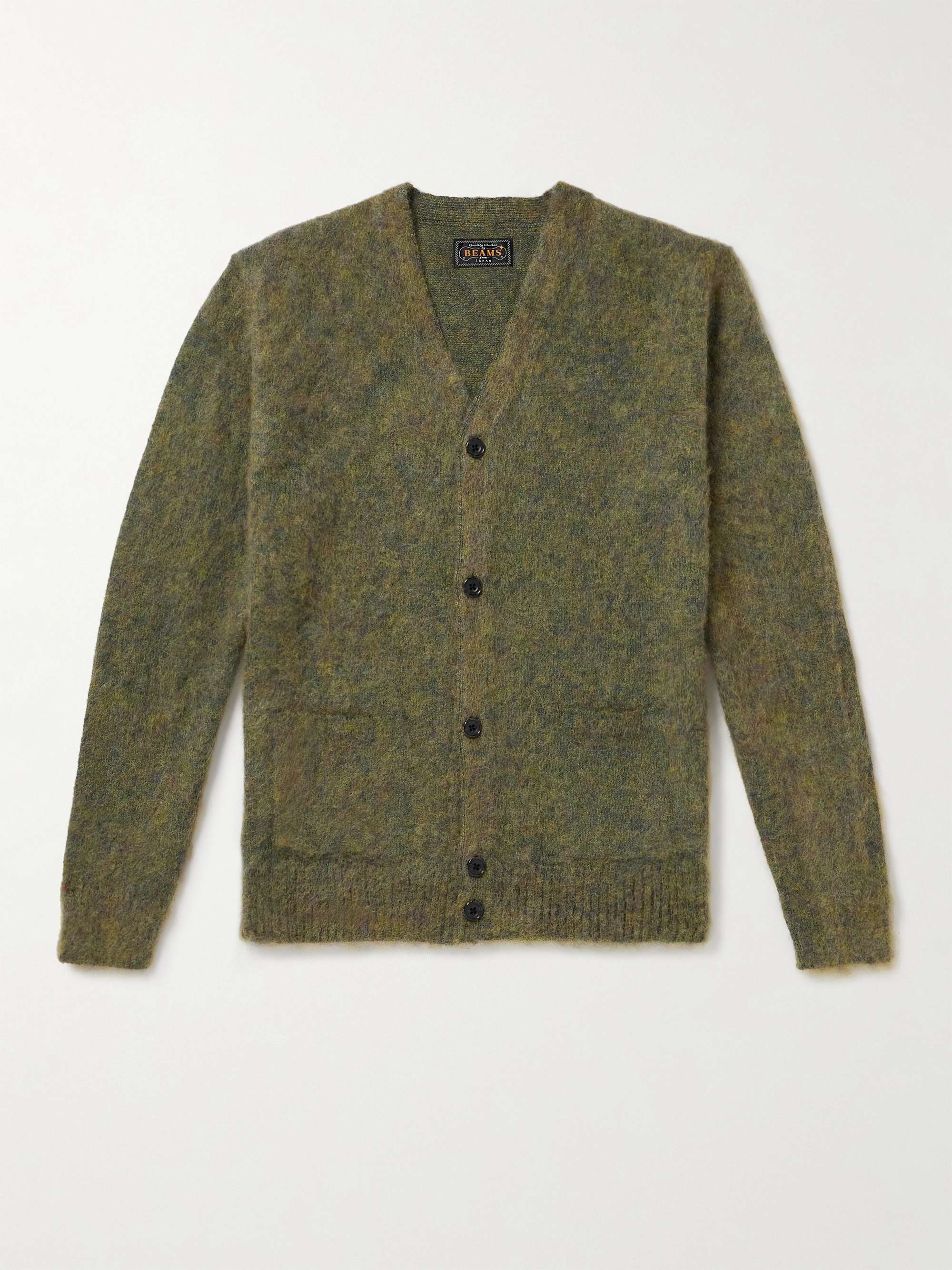 Mohair-Blend Cardigan