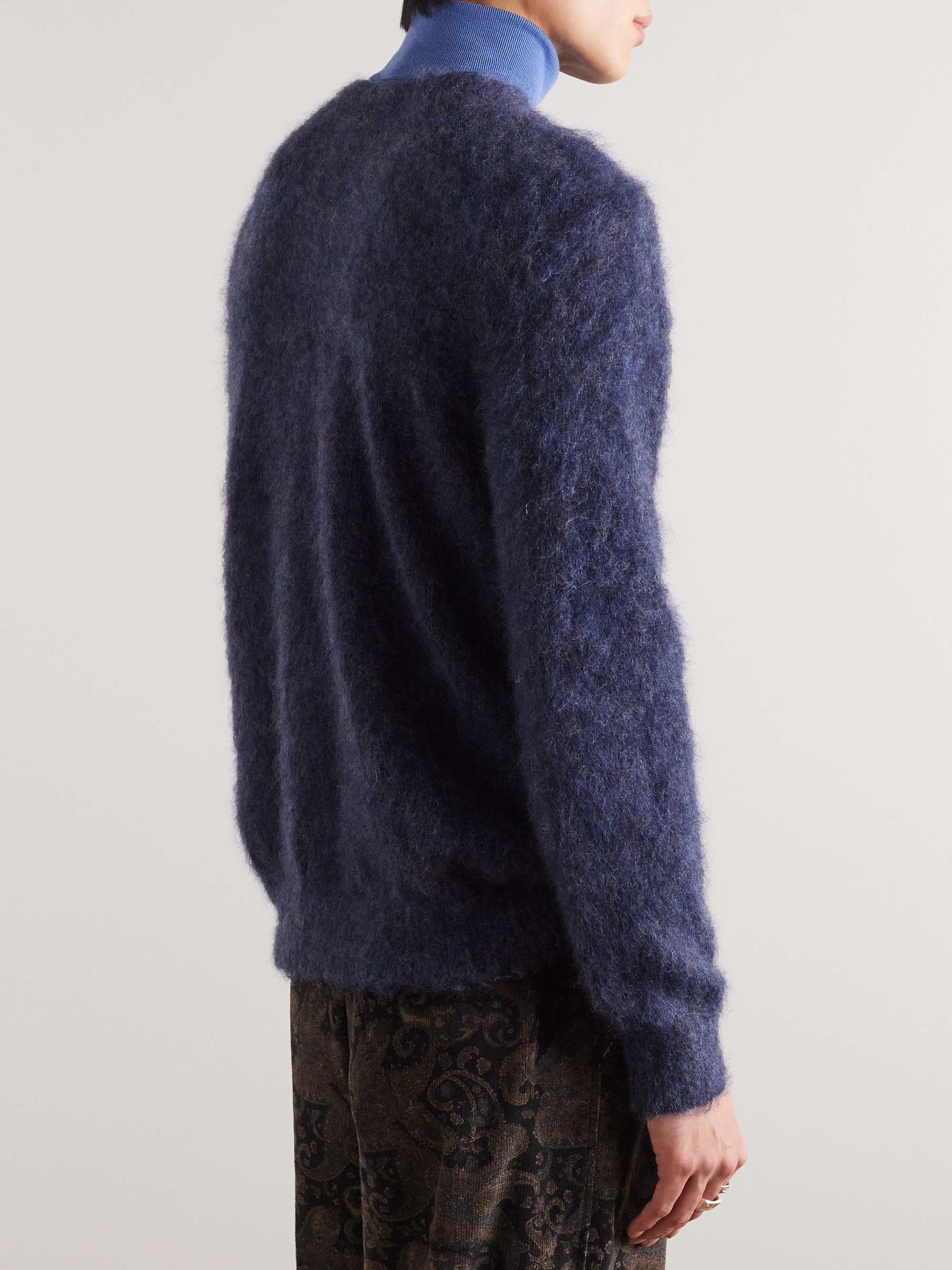 BEAMS PLUS Mohair-Blend Sweater for Men | MR PORTER