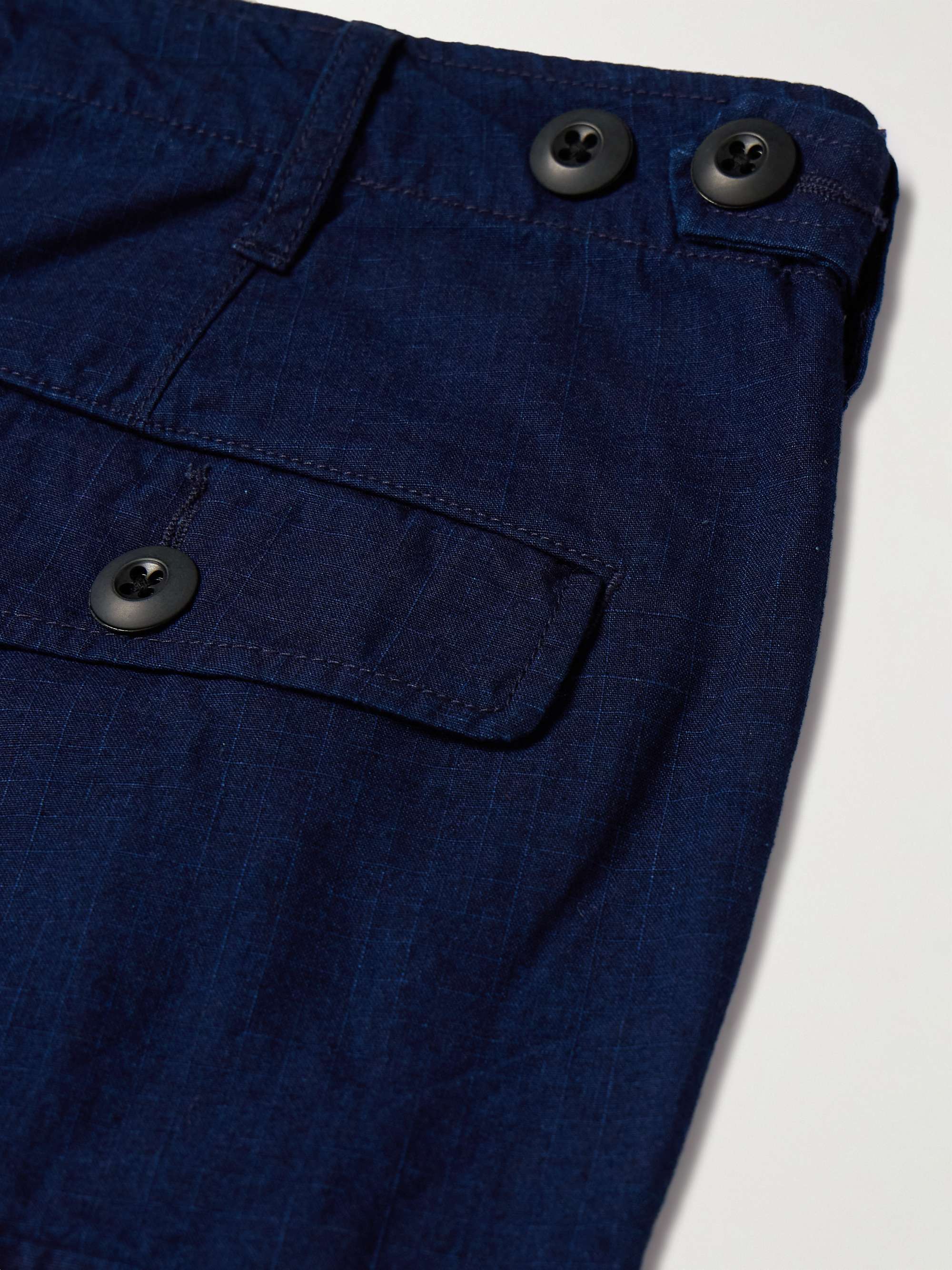 BEAMS PLUS Wide-Leg Cotton Trousers