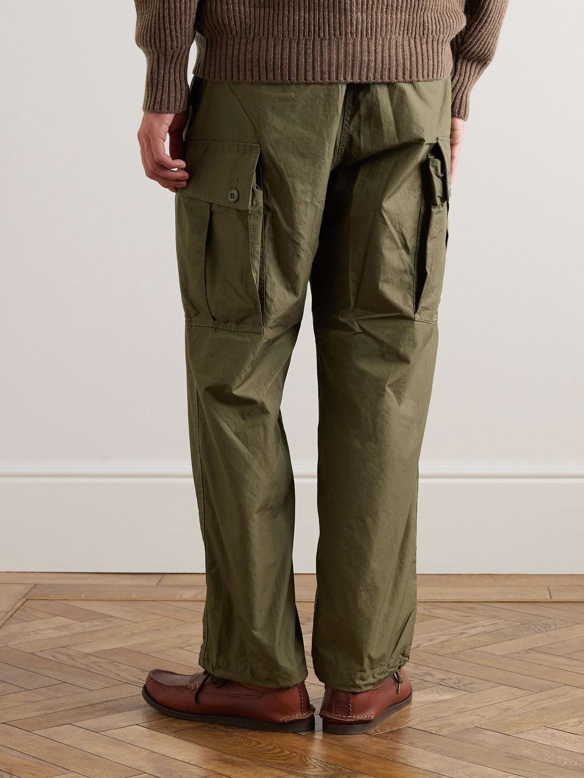 BEAMS PLUS Straight-Leg Cotton-Ripstop Trousers