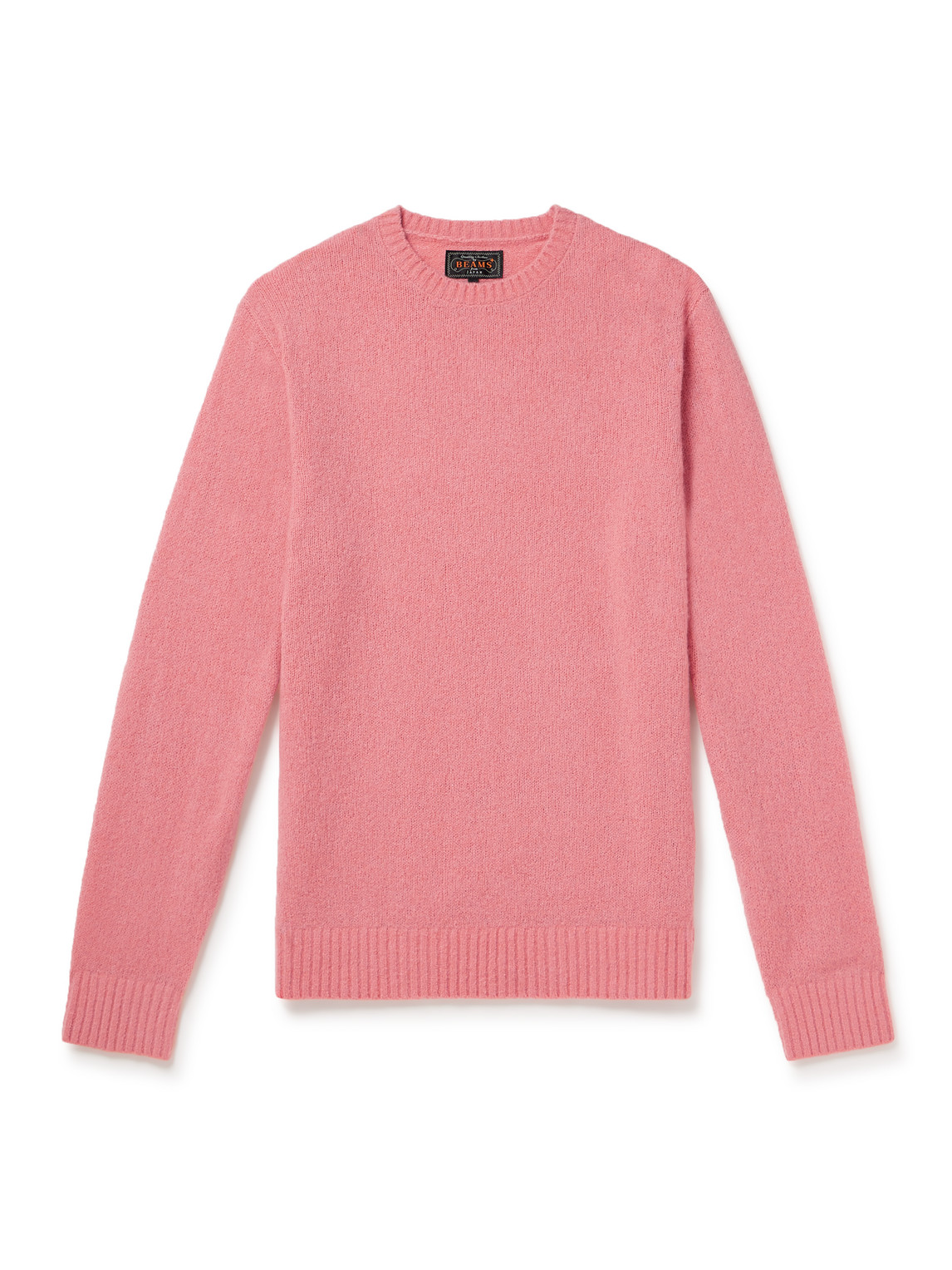 Beams Cashmere And Silk-blend Jumper In Pink