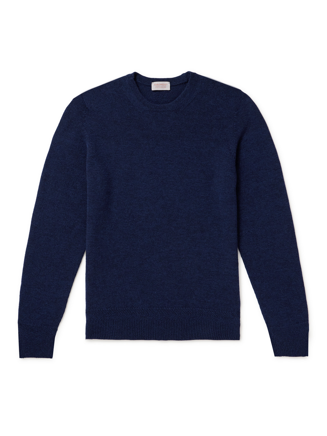 John Smedley Niko Recycled Cashmere And Merino Wool-blend Sweater In Blue