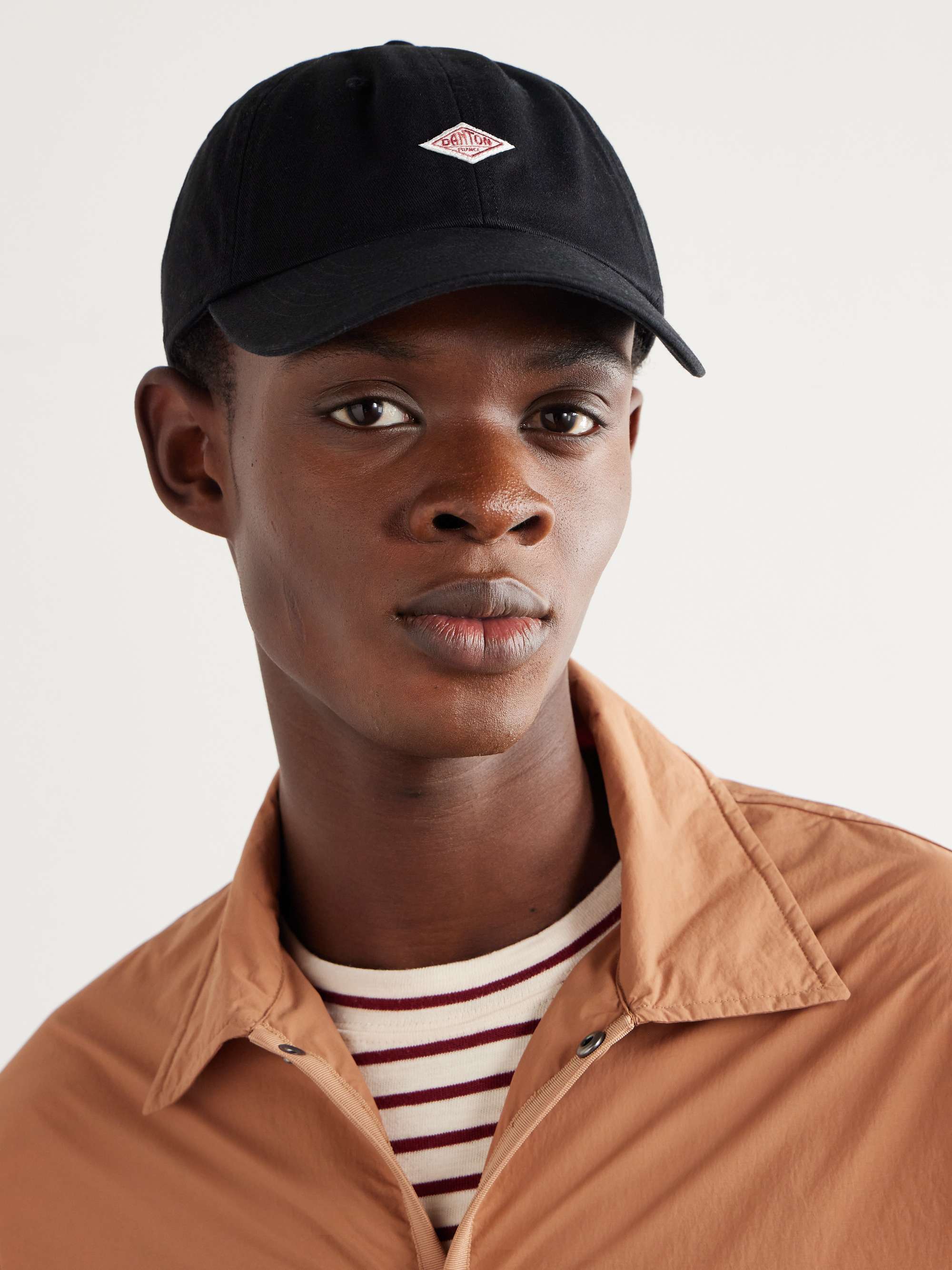 DANTON Logo-Appliquéd Cotton-Twill Baseball Cap for Men | MR PORTER