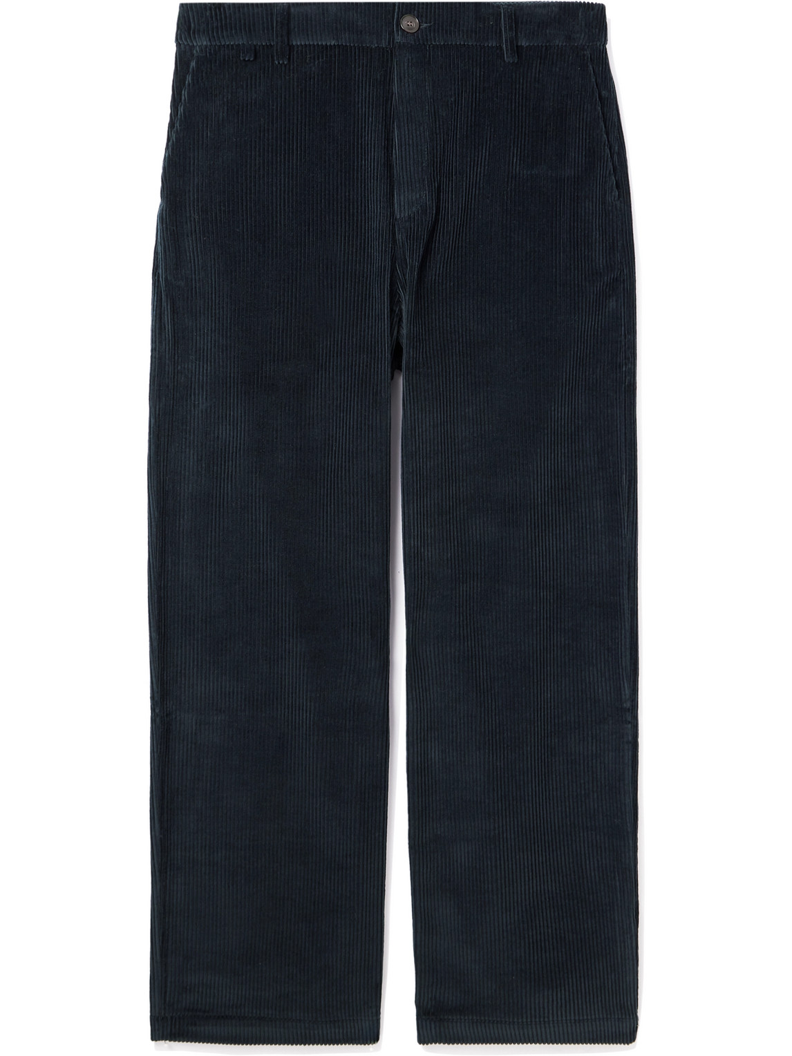 A Kind Of Guise Vali Straight-leg Cotton-corduroy Trousers In Blue