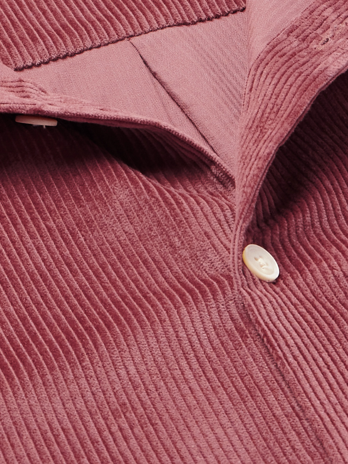 Shop A Kind Of Guise Gusto Cotton-corduroy Shirt In Red