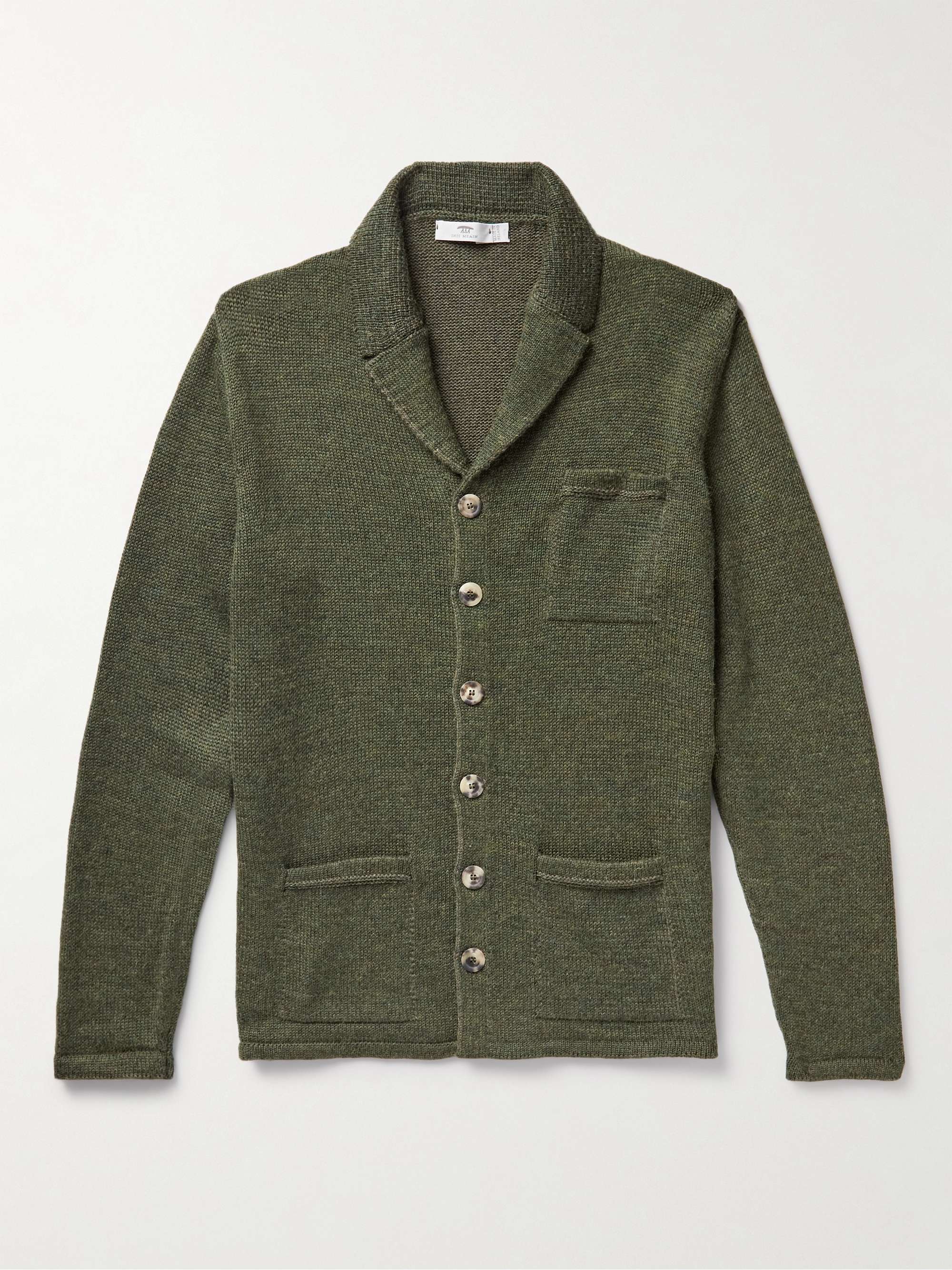Inis Meain | Beige Melange Wool Cashmere Carpenter Jacket