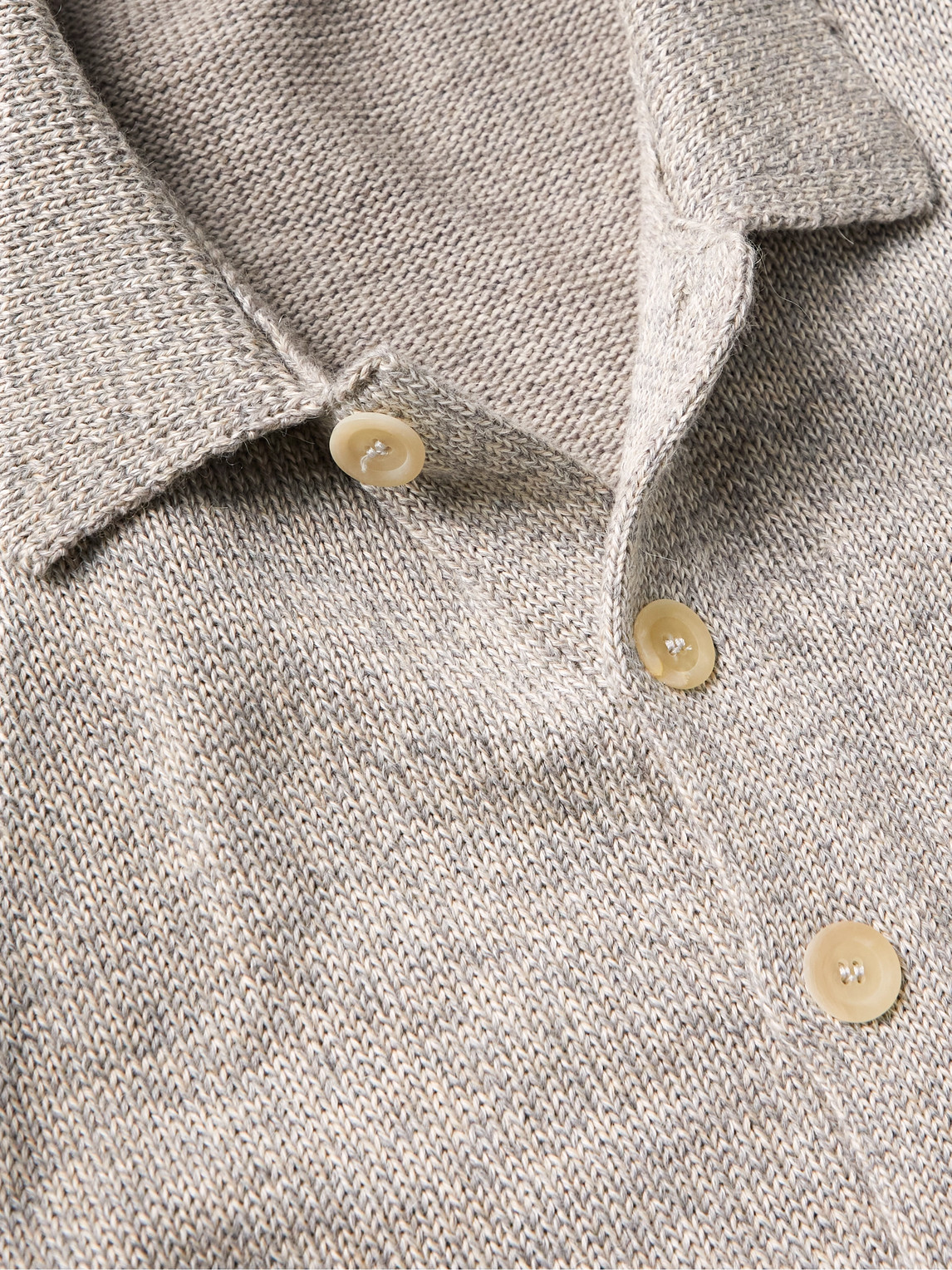 Shop Inis Meain Alpaca, Merino Wool, Cashmere And Silk-blend Cardigan In Gray