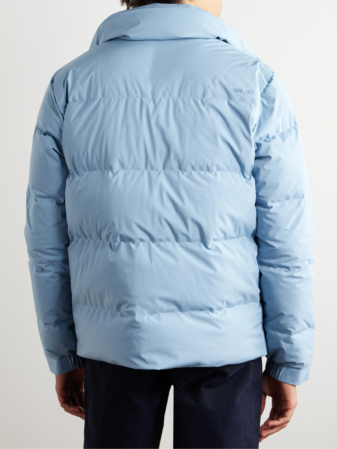 Shop Nn07 Golfie 8181 Quilted Shell Down Jacket In Blue
