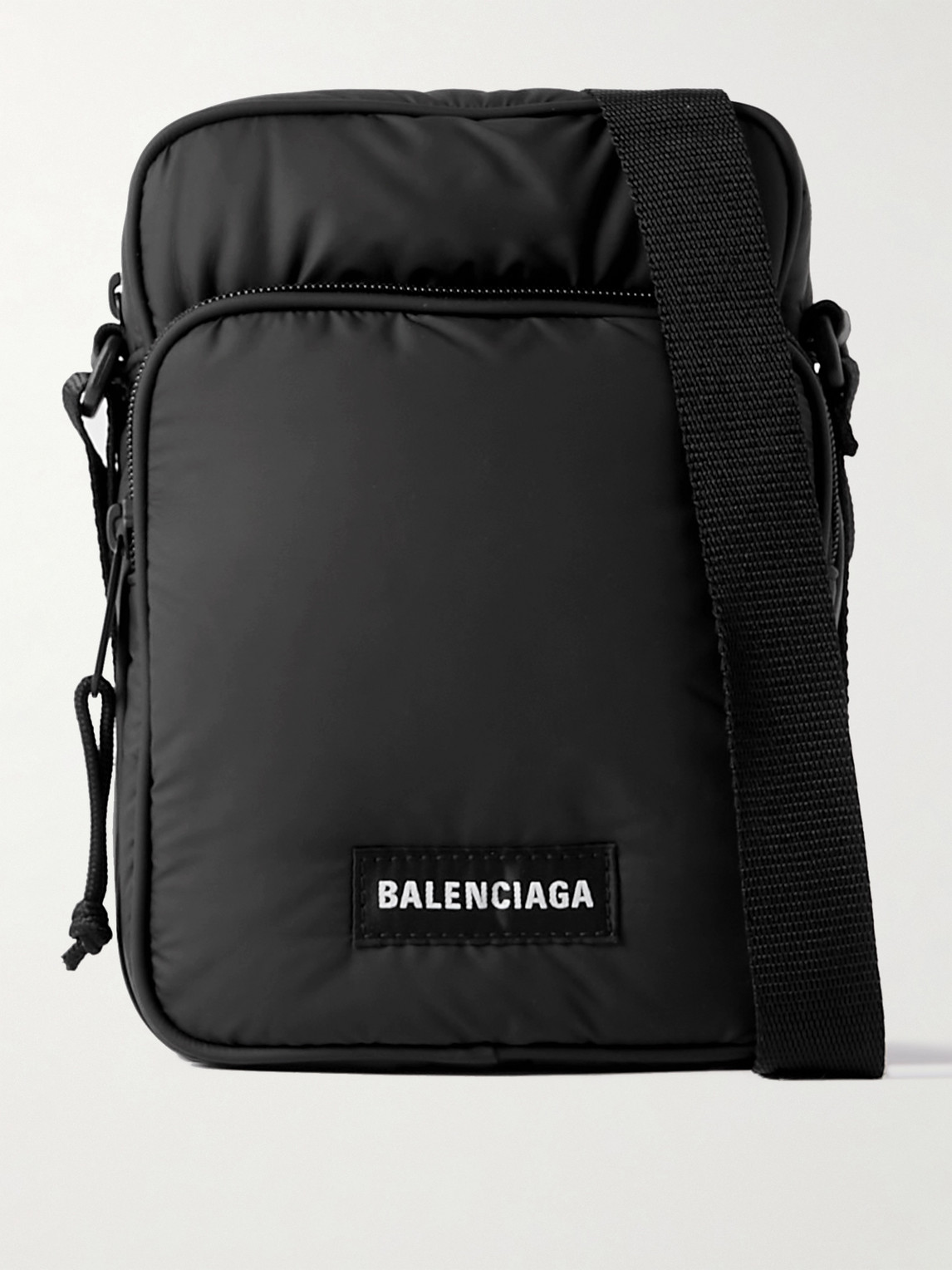 Balenciaga Explorer Logo-Appliquéd Padded Nylon Messenger Bag - Men