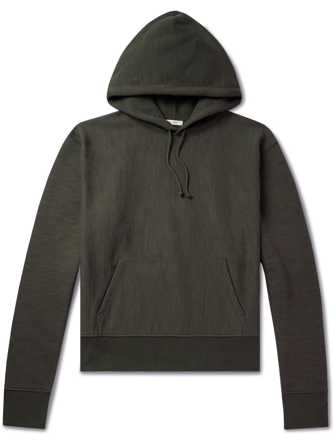 The Row Naoki Cotton-jersey Hoodie In Gray
