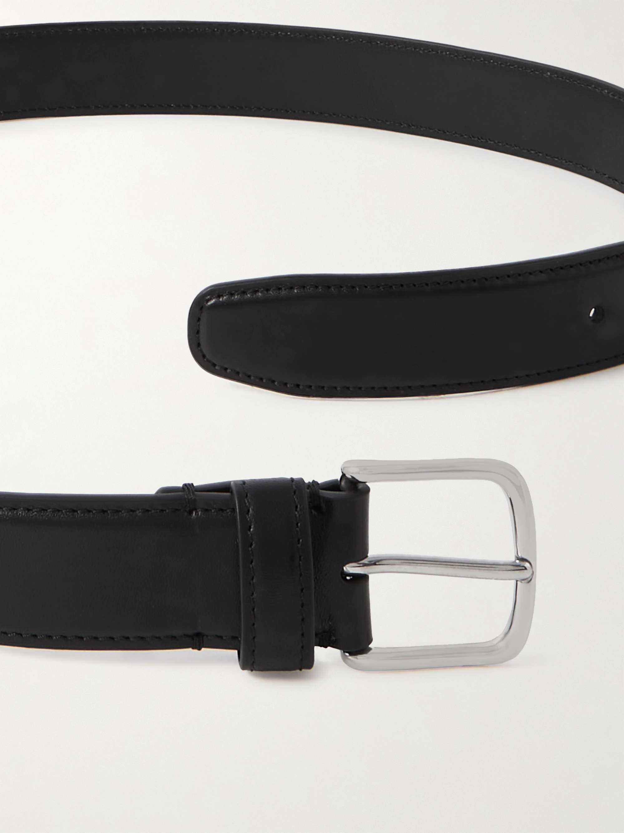 THE ROW 3cm Leather Belt for Men