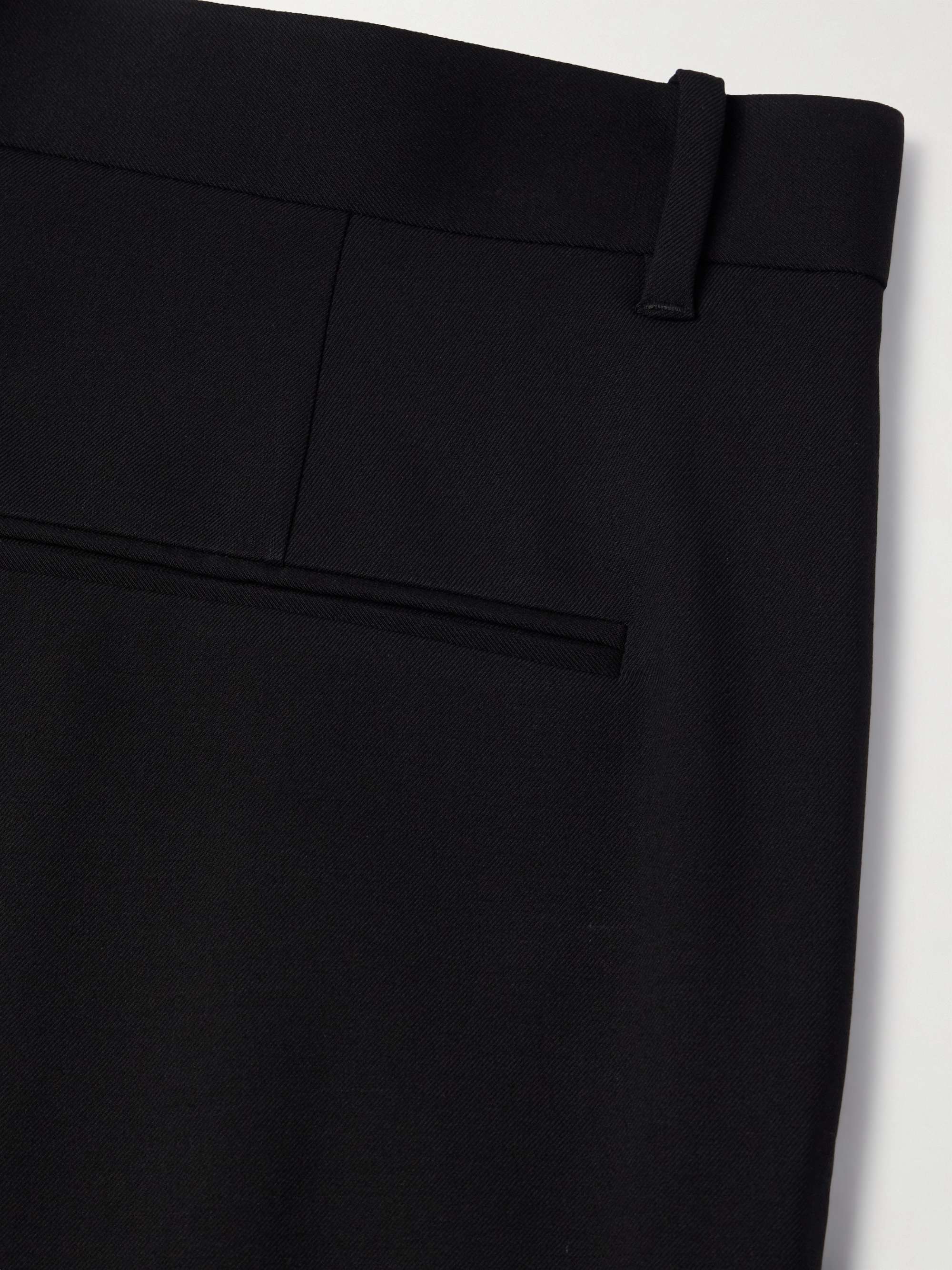 THE ROW Elijah Straight-Leg Wool-Twill Trousers for Men | MR THE ROW Elijah Straight-Leg Wool-Twill Trousers for Men | MR