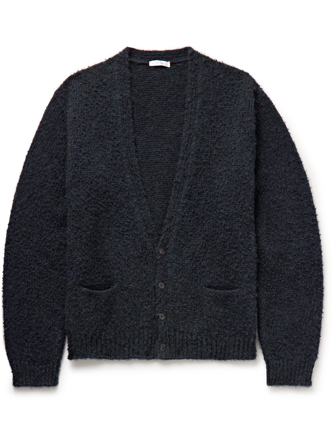 The Row Dars Cashmere Cardigan In Blue