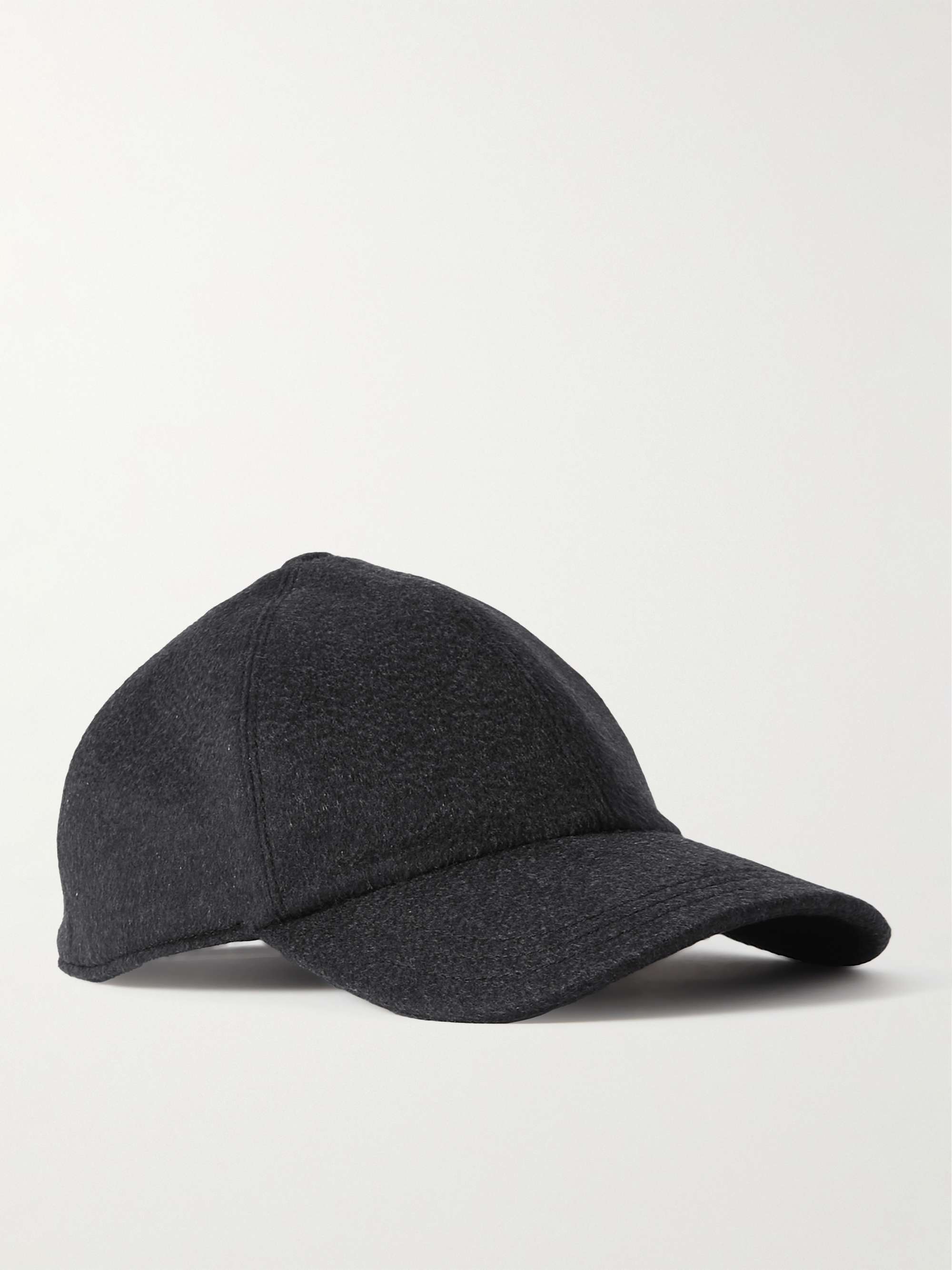 THE ROW Caspian Cashmere Baseball Cap for Men