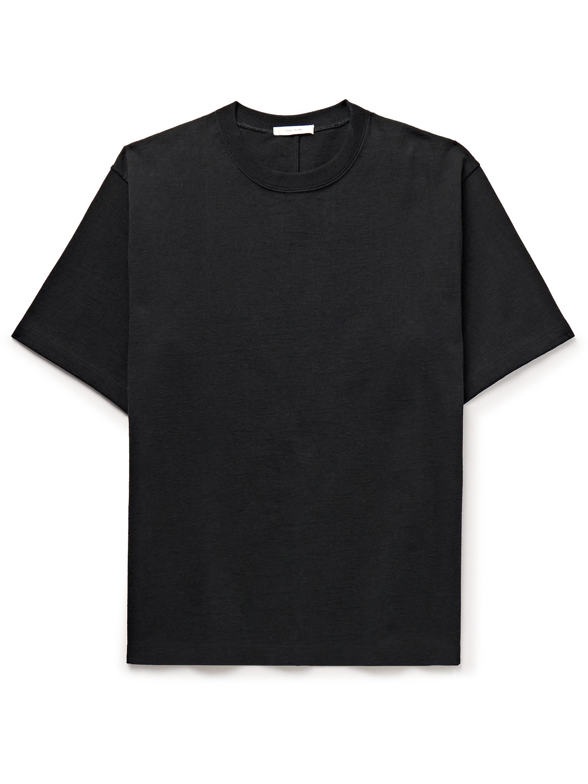 The Row 'supima Cotton Luke T-shirt In Black