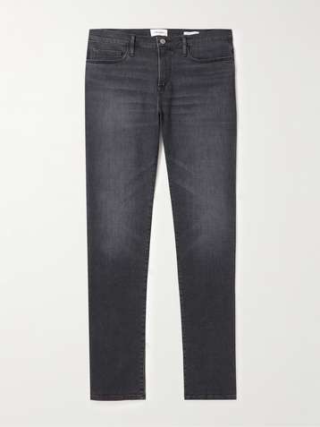 FRAME L'Homme Athletic Slim Fit Jeans