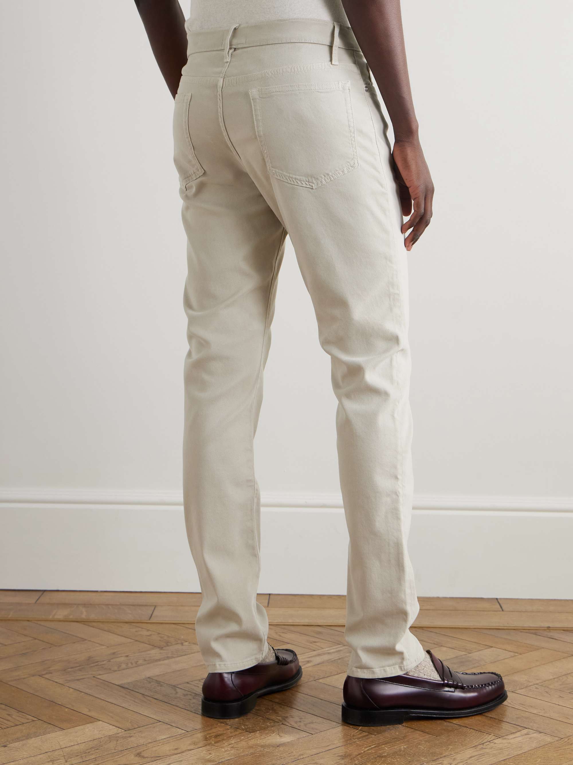 FRAME Pantaloni slim-fit in misto lyocell stretch L’Homme